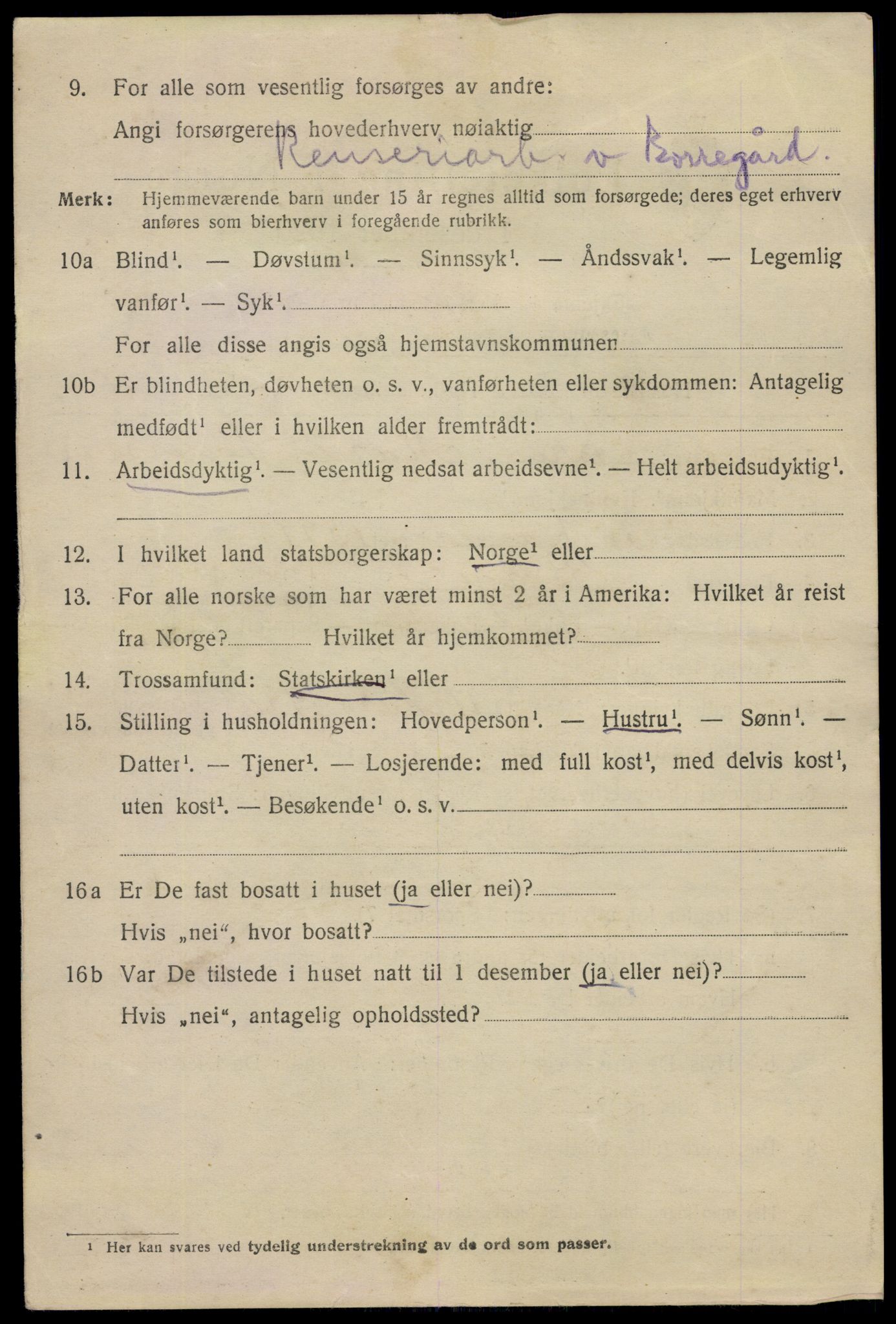 SAO, 1920 census for Sarpsborg, 1920, p. 9281