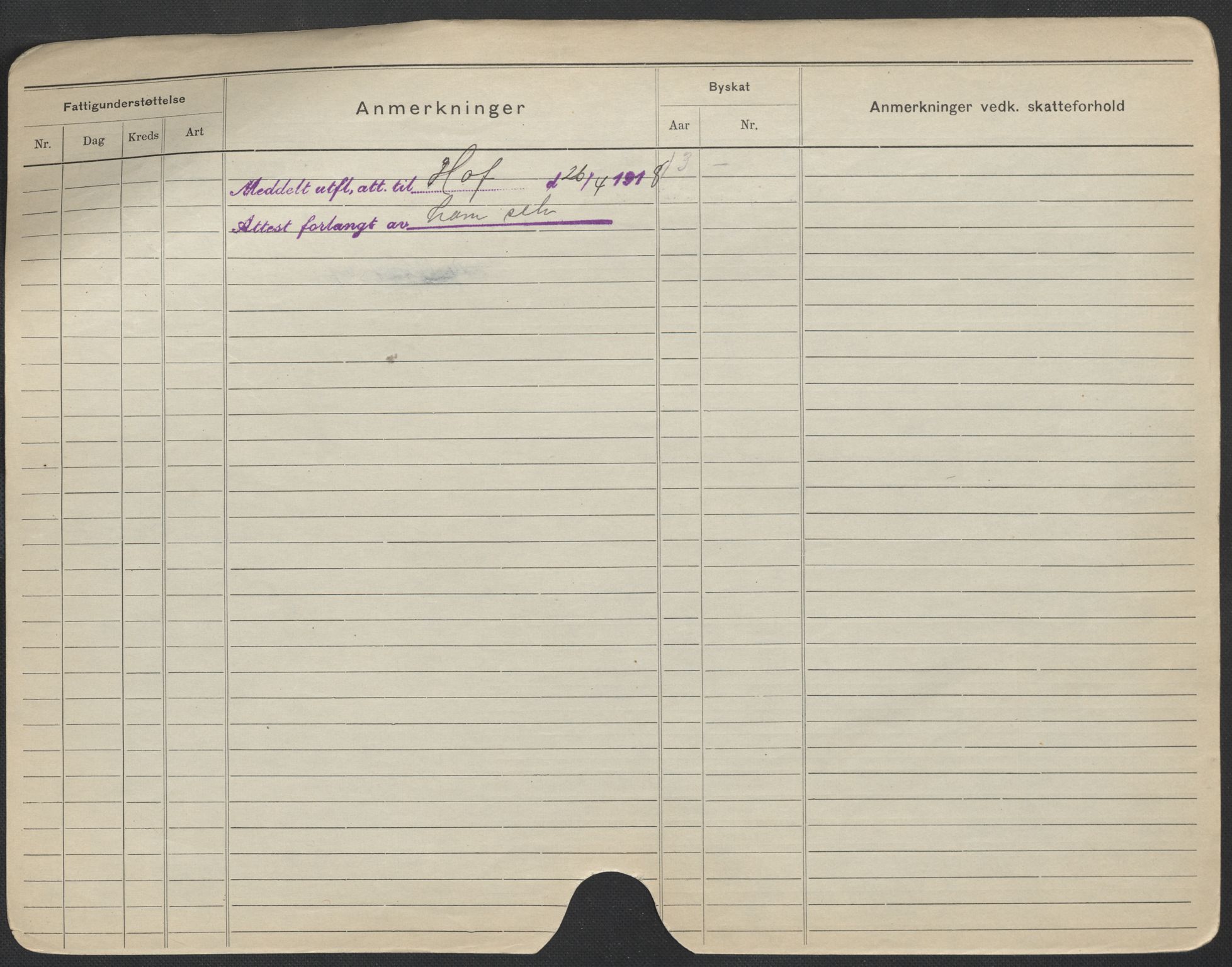 Oslo folkeregister, Registerkort, SAO/A-11715/F/Fa/Fac/L0008: Menn, 1906-1914, p. 501b