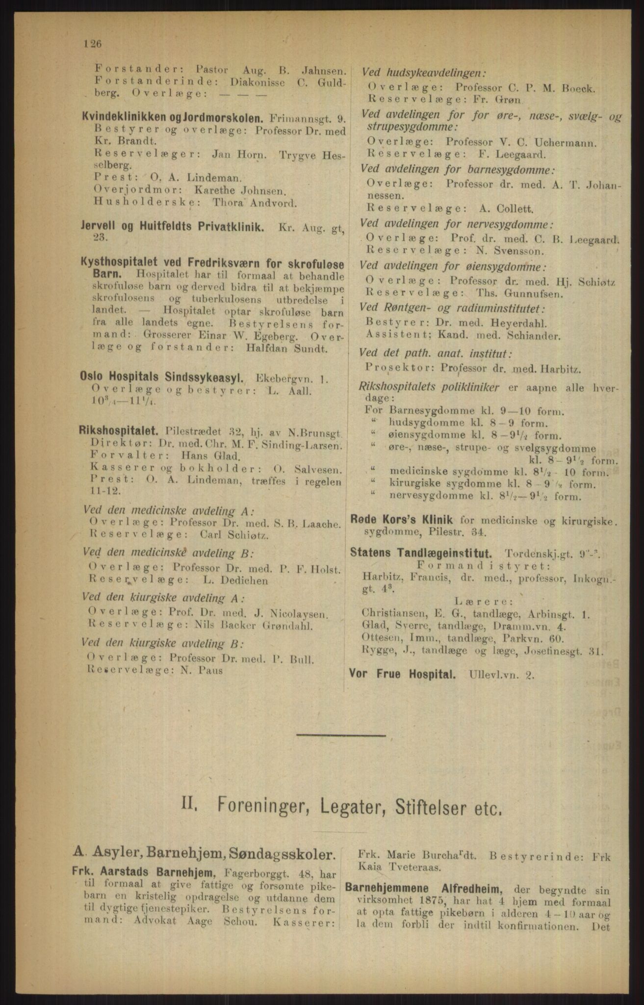 Kristiania/Oslo adressebok, PUBL/-, 1915, p. 126