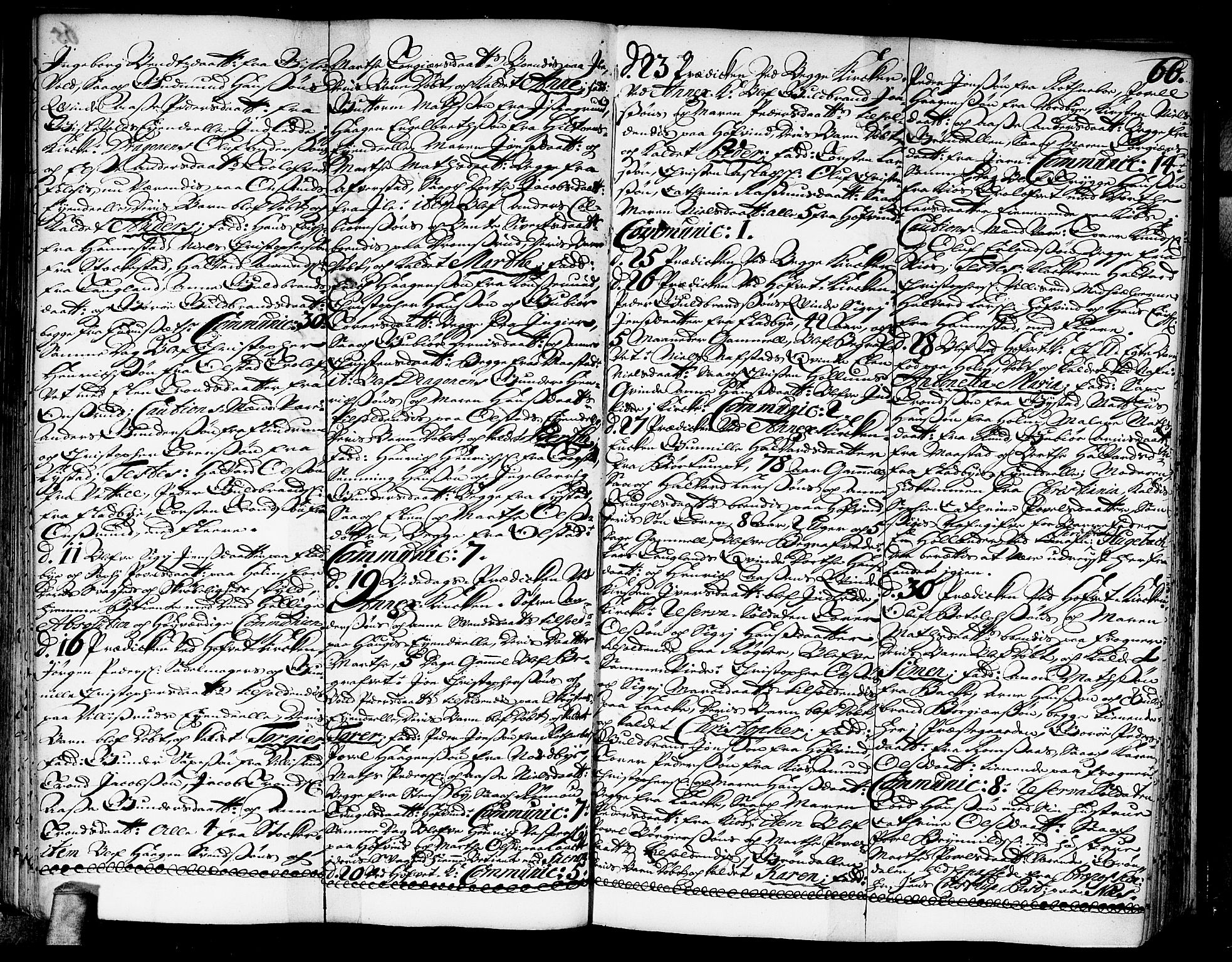 Ullensaker prestekontor Kirkebøker, AV/SAO-A-10236a/F/Fa/L0003: Parish register (official) no. I 3, 1711-1720, p. 66