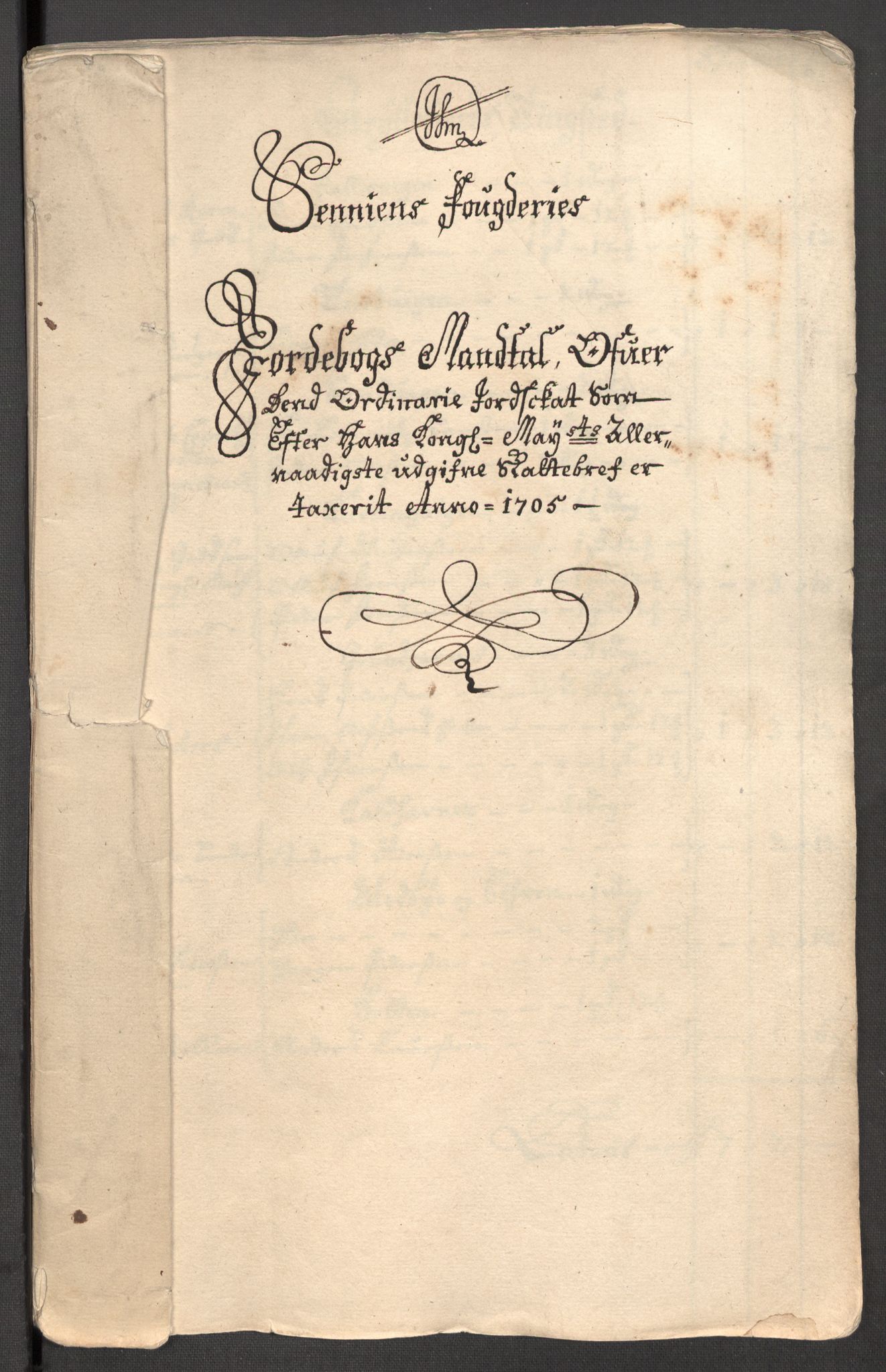 Rentekammeret inntil 1814, Reviderte regnskaper, Fogderegnskap, AV/RA-EA-4092/R68/L4756: Fogderegnskap Senja og Troms, 1705-1707, p. 16