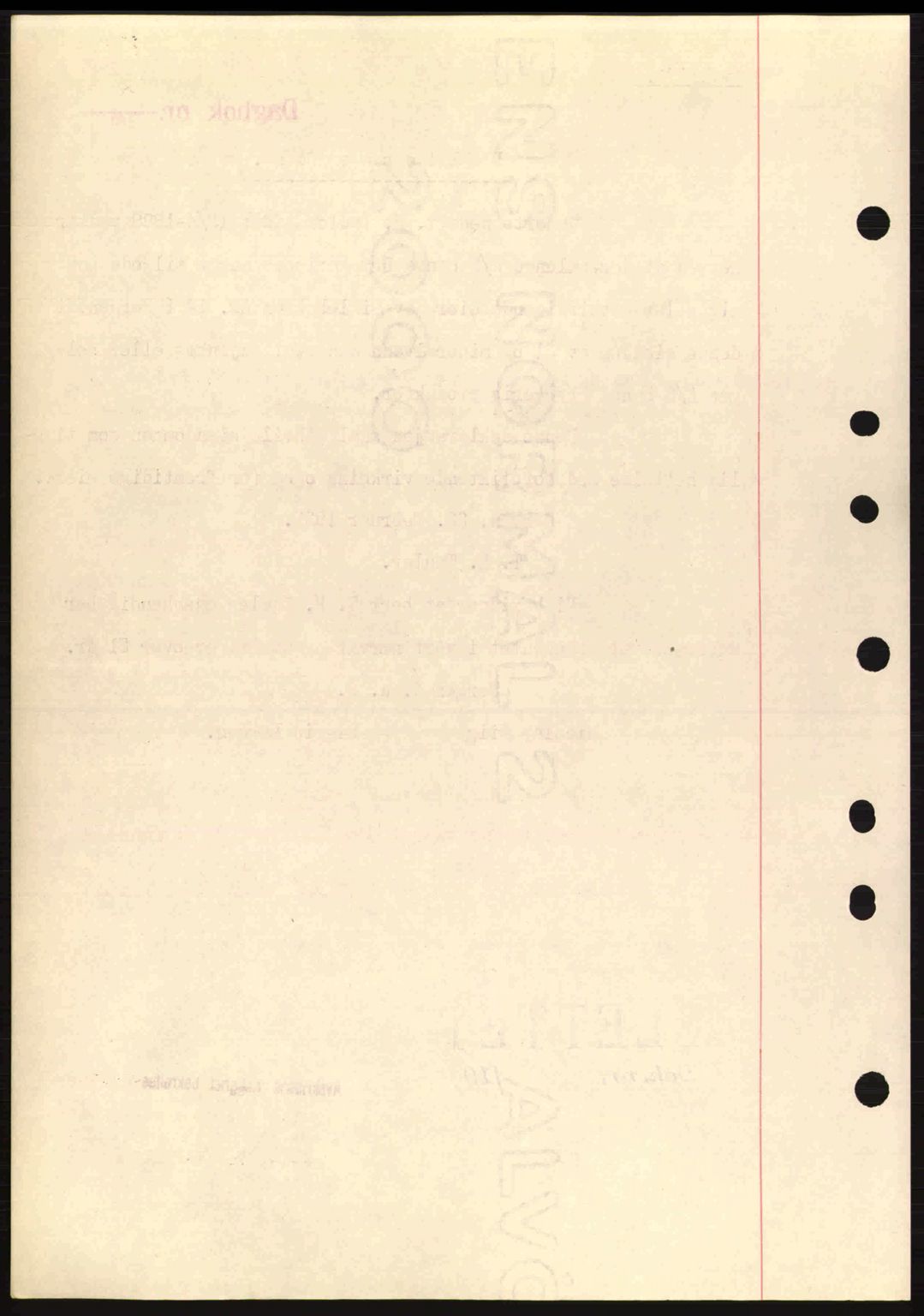 Byfogd og Byskriver i Bergen, SAB/A-3401/03/03Bc/L0004: Mortgage book no. A3-4, 1936-1937, Diary no: : 1638/1937