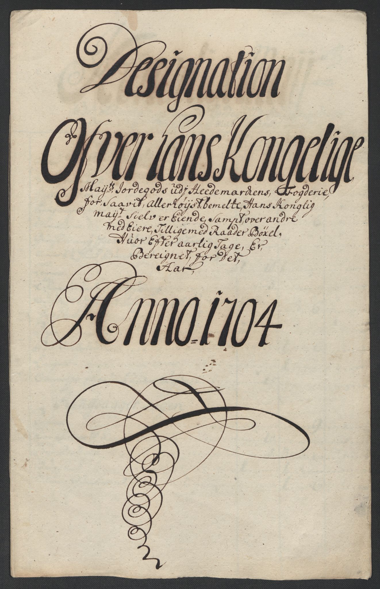 Rentekammeret inntil 1814, Reviderte regnskaper, Fogderegnskap, AV/RA-EA-4092/R16/L1041: Fogderegnskap Hedmark, 1703-1704, p. 238