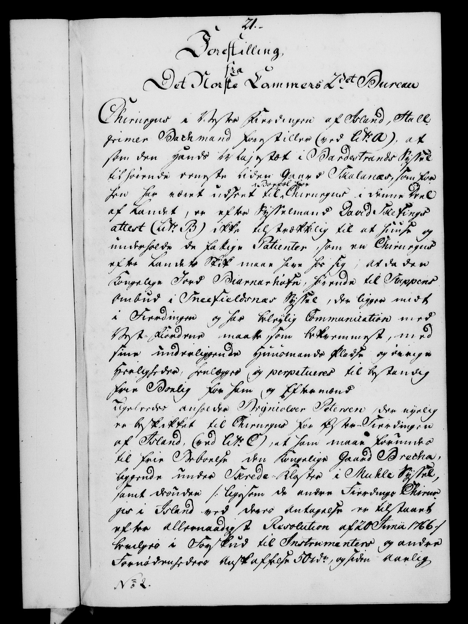 Rentekammeret, Kammerkanselliet, RA/EA-3111/G/Gf/Gfa/L0054: Norsk relasjons- og resolusjonsprotokoll (merket RK 52.54), 1771-1772, p. 264