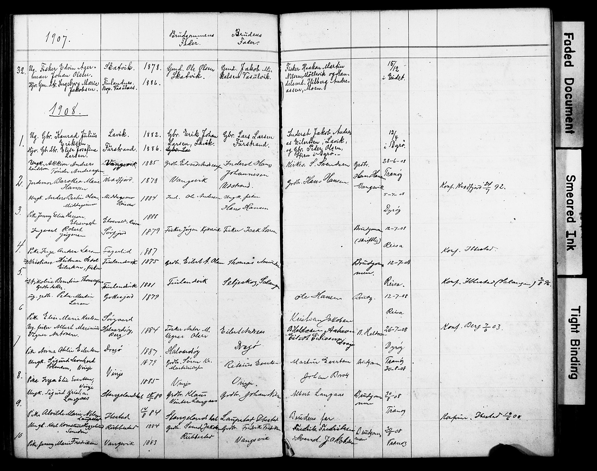 Tranøy sokneprestkontor, AV/SATØ-S-1313/J/Jc/L0052: Banns register no. 52, 1876-1918