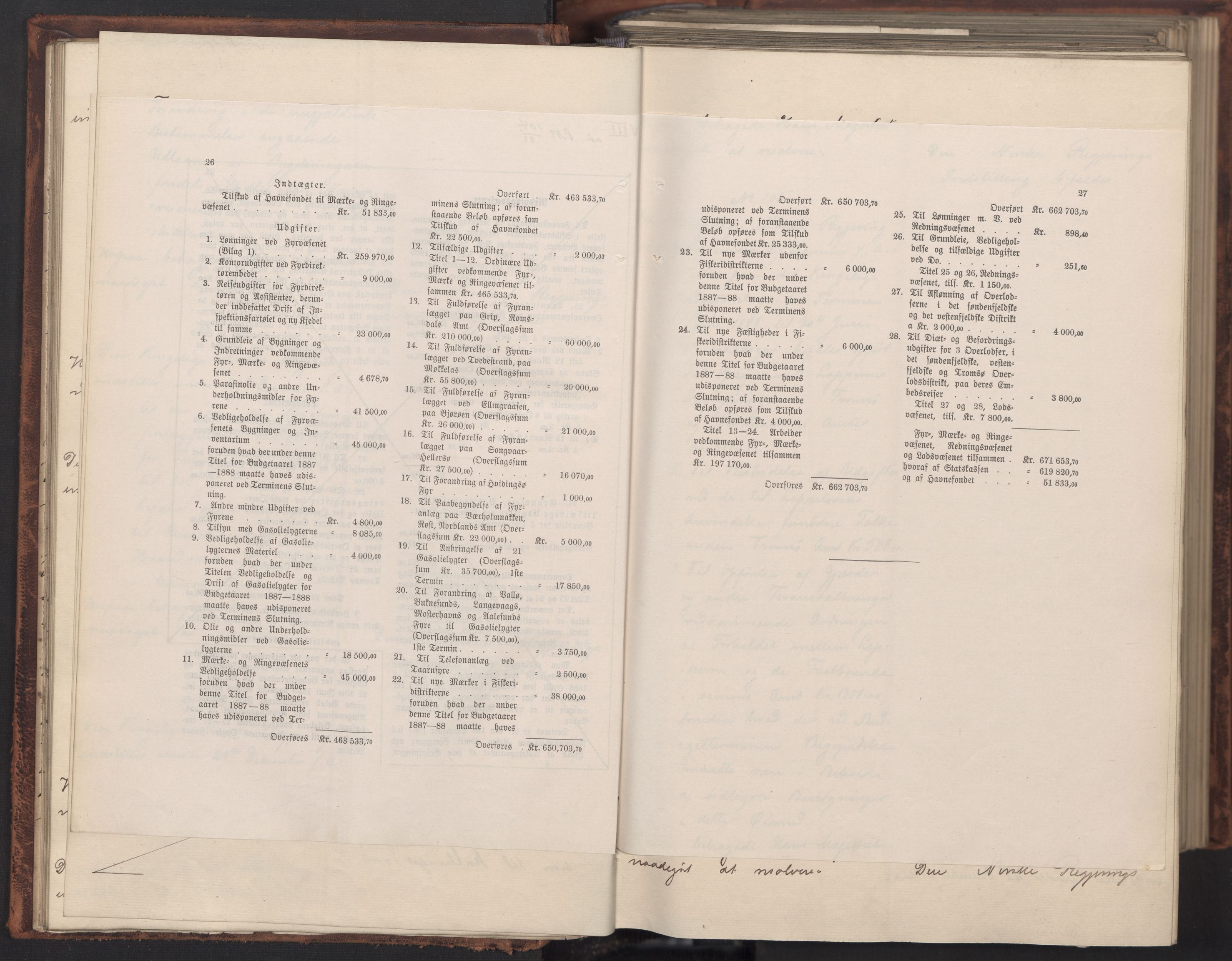 Statsrådssekretariatet, AV/RA-S-1001/A/Ab/L0151: Kgl. res. nr. 1-1281, 1. halvår, 1888