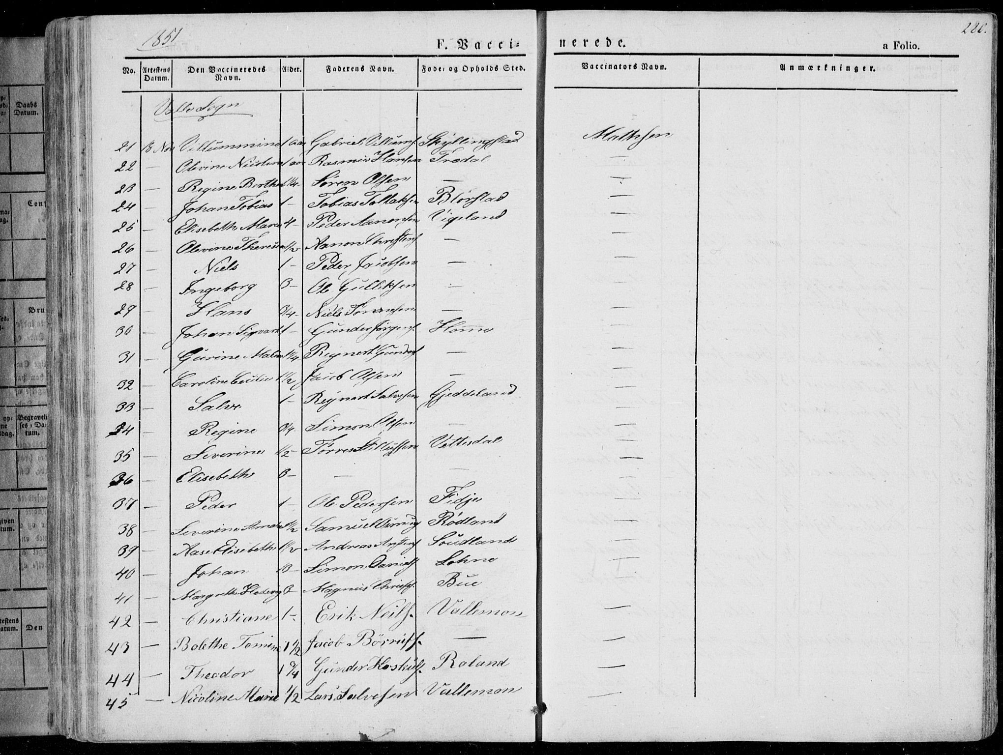 Sør-Audnedal sokneprestkontor, AV/SAK-1111-0039/F/Fa/Fab/L0006: Parish register (official) no. A 6, 1829-1855, p. 280