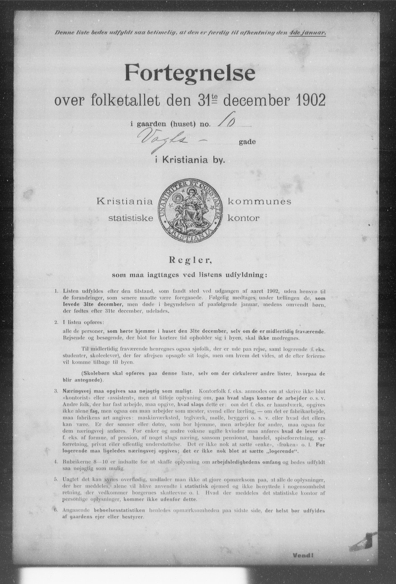 OBA, Municipal Census 1902 for Kristiania, 1902, p. 22911