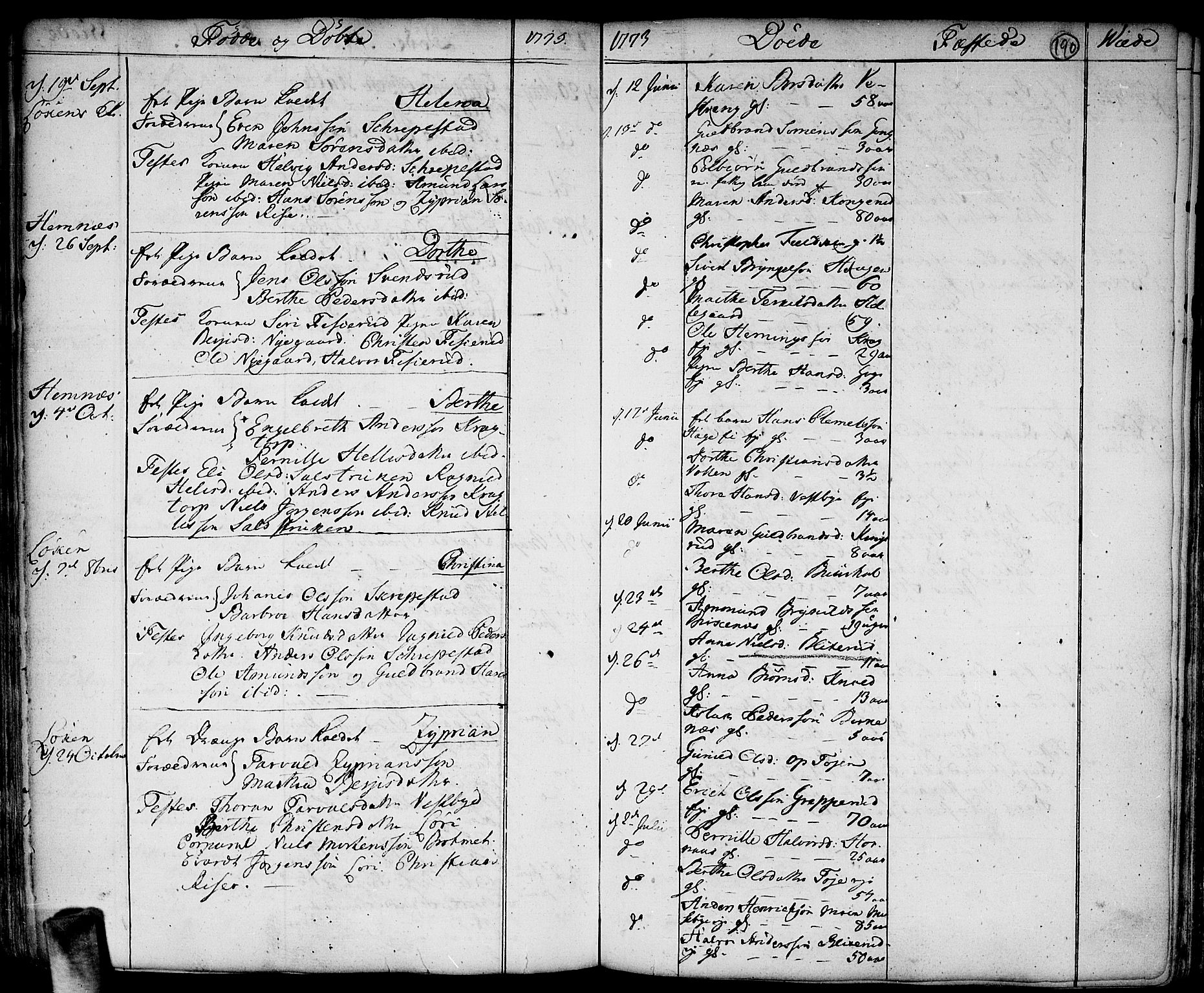 Høland prestekontor Kirkebøker, AV/SAO-A-10346a/F/Fa/L0004: Parish register (official) no. I 4, 1757-1780, p. 190