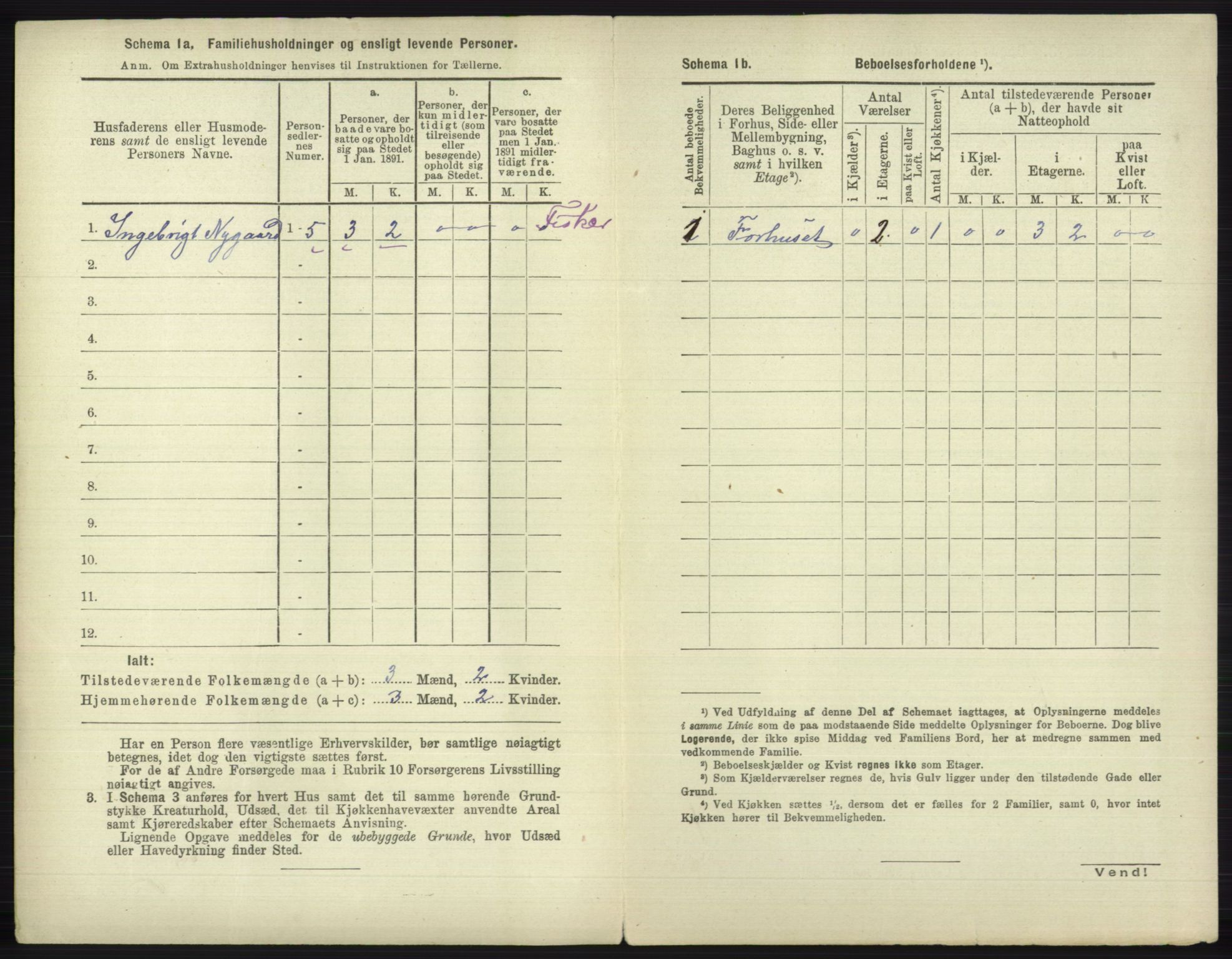 RA, 1891 census for 2003 Vadsø, 1891, p. 1591