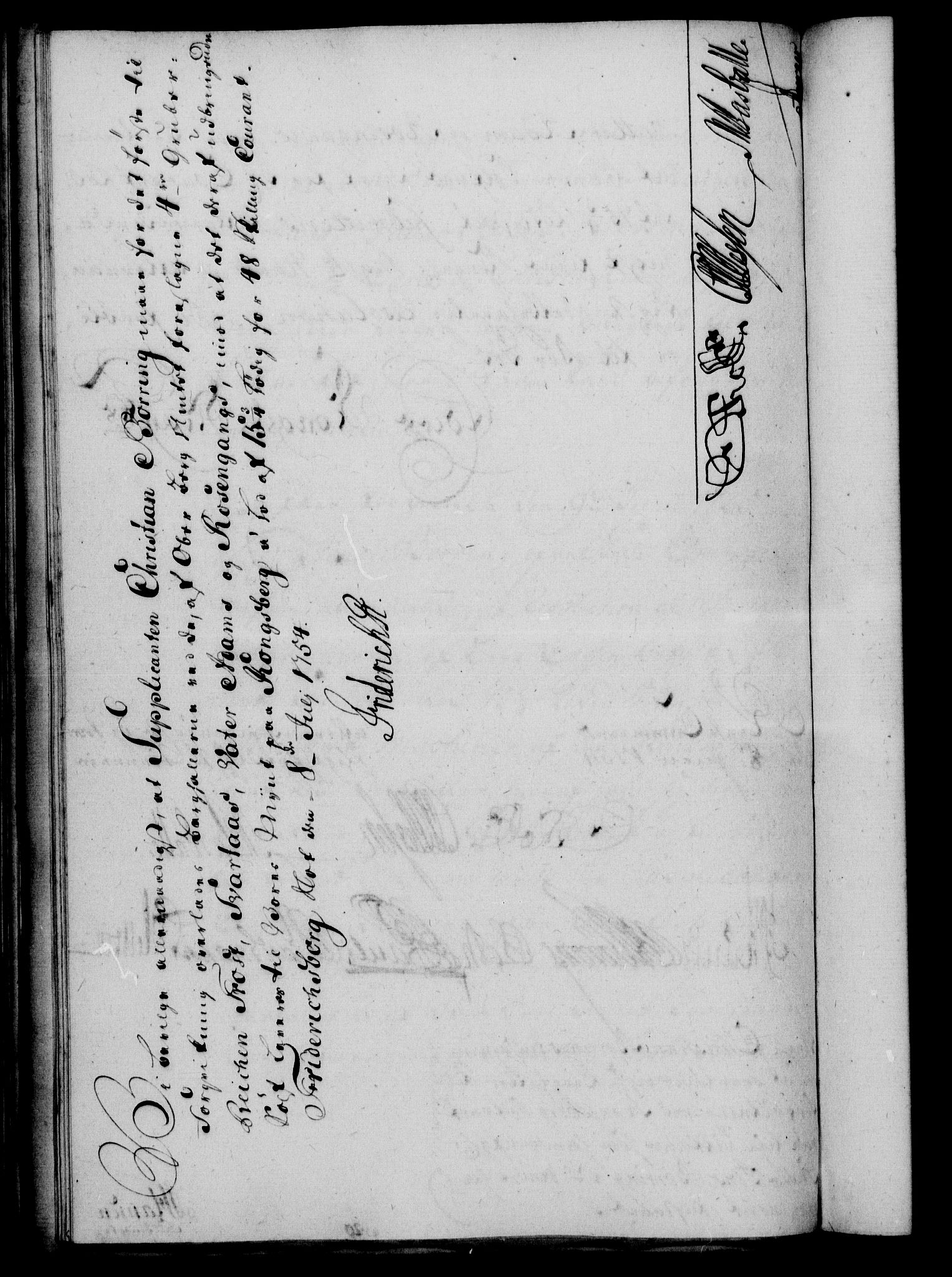 Rentekammeret, Kammerkanselliet, RA/EA-3111/G/Gf/Gfa/L0036: Norsk relasjons- og resolusjonsprotokoll (merket RK 52.36), 1754, p. 508