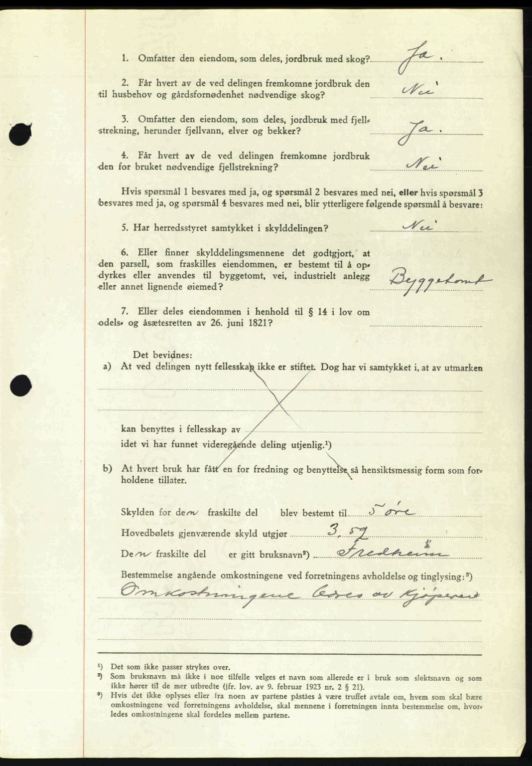 Romsdal sorenskriveri, AV/SAT-A-4149/1/2/2C: Mortgage book no. A21, 1946-1946, Diary no: : 2346/1946