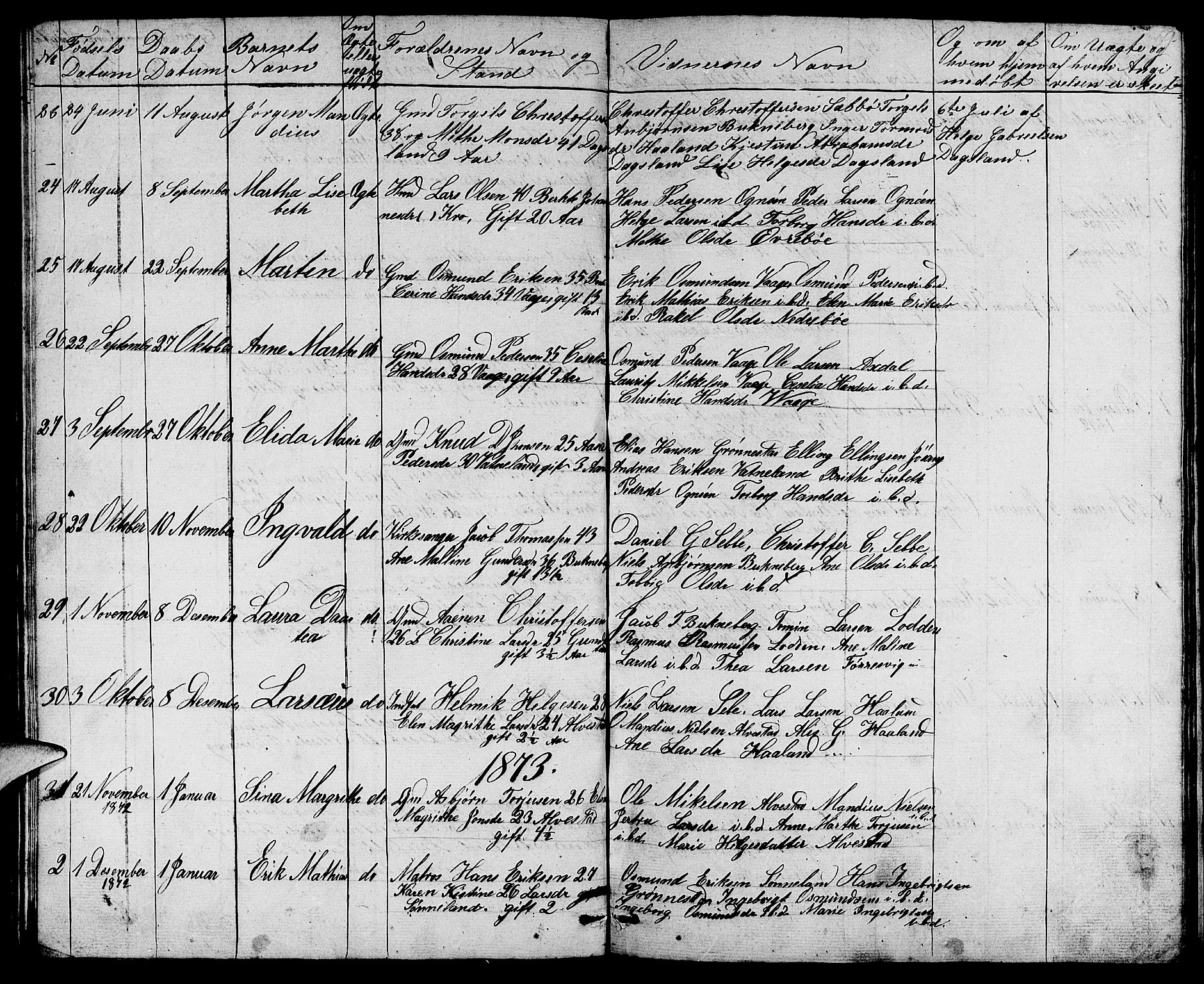 Tysvær sokneprestkontor, AV/SAST-A -101864/H/Ha/Hab/L0001: Parish register (copy) no. B 1, 1851-1887, p. 59