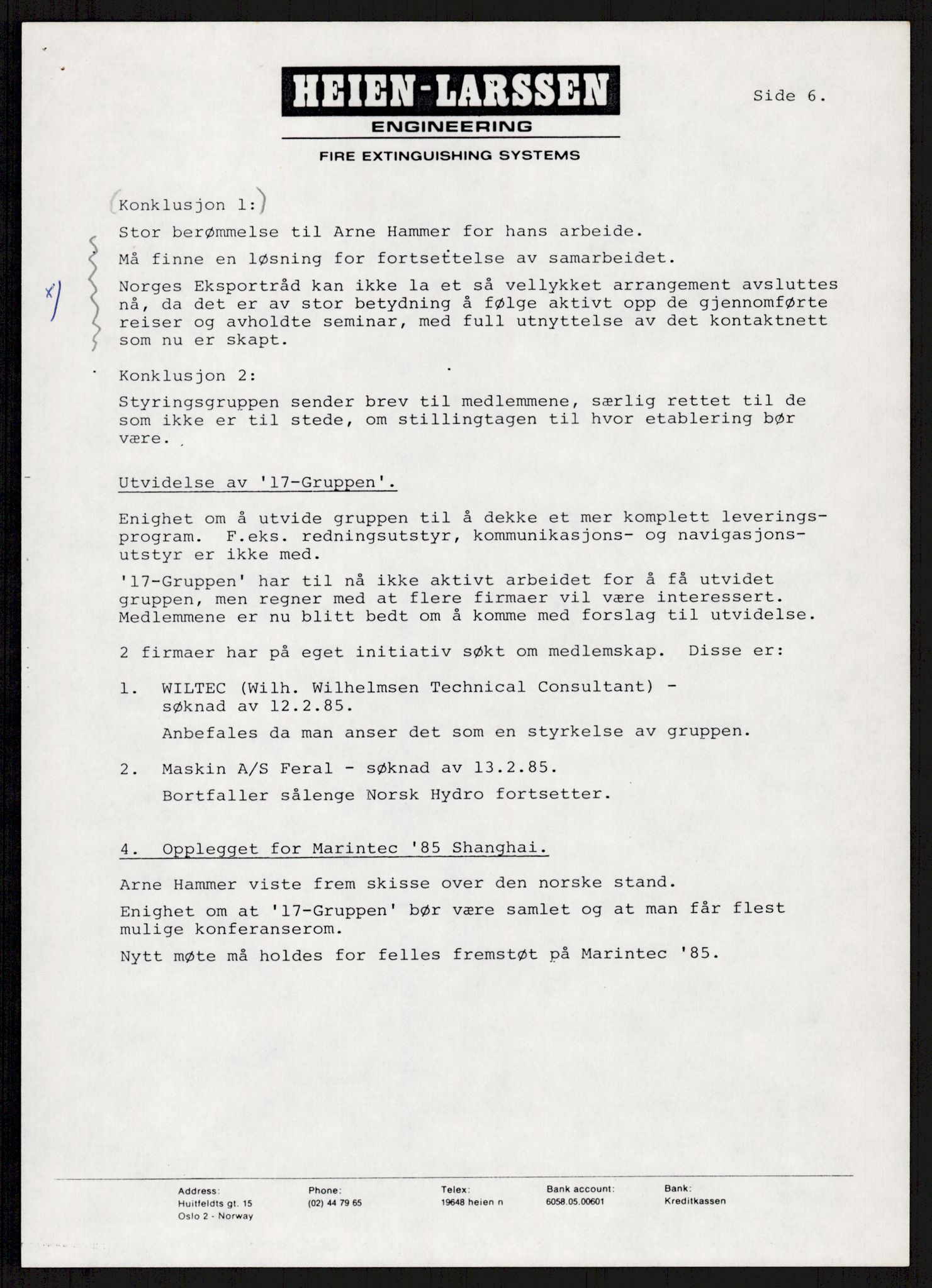 "17-Gruppen Kina", AV/RA-PA-1688/A/L0001: Møtereferater, 1979-1986, p. 205