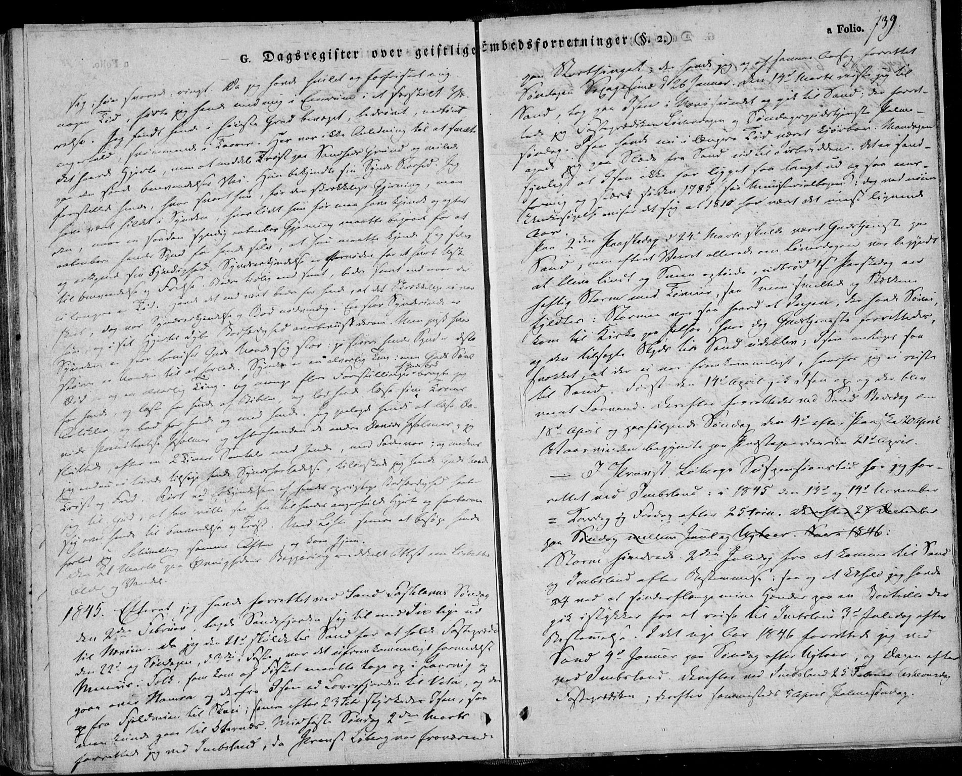 Jelsa sokneprestkontor, AV/SAST-A-101842/01/IV/L0006: Parish register (official) no. A 6.2, 1828-1853, p. 739