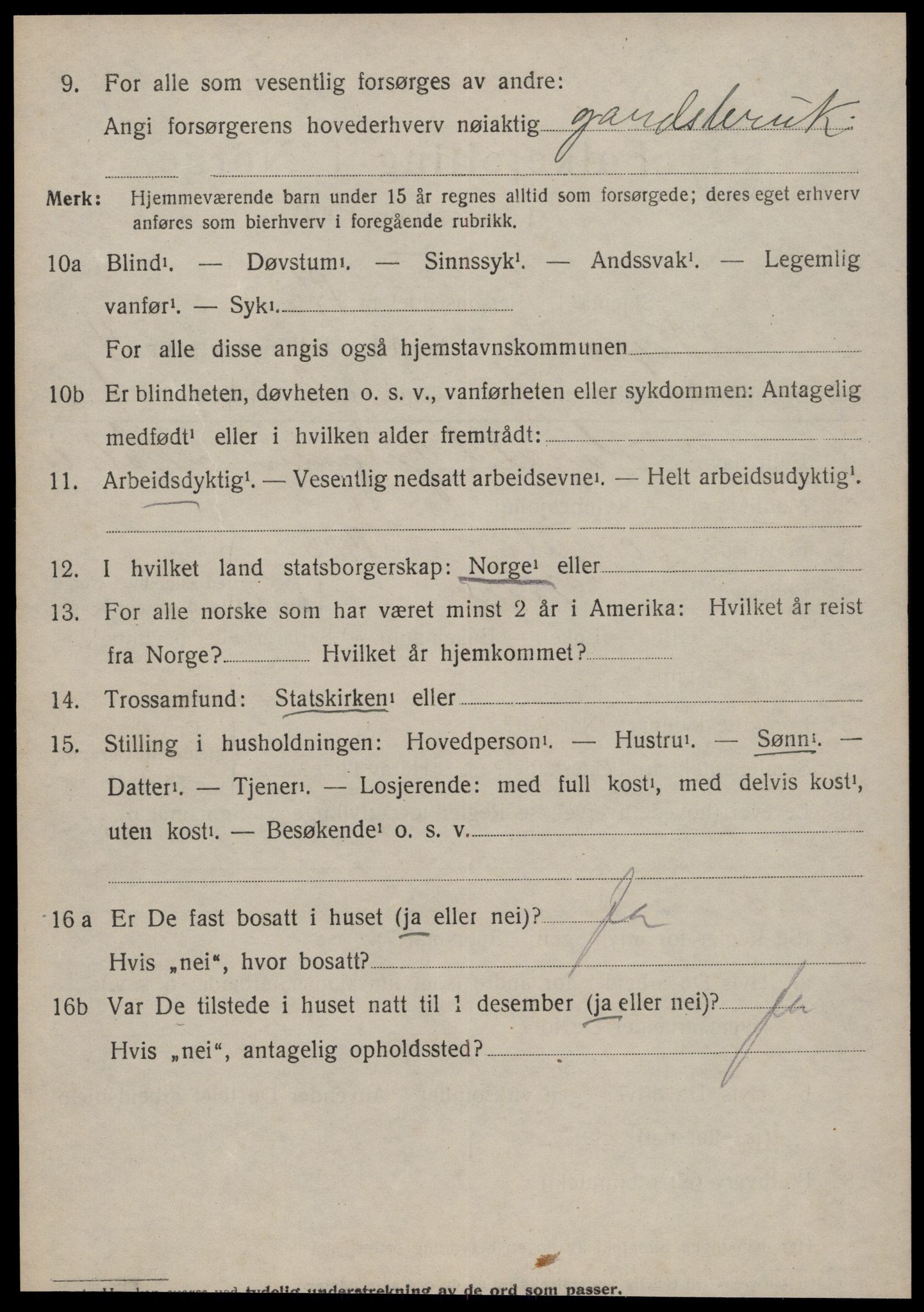 SAT, 1920 census for Vigra, 1920, p. 1781