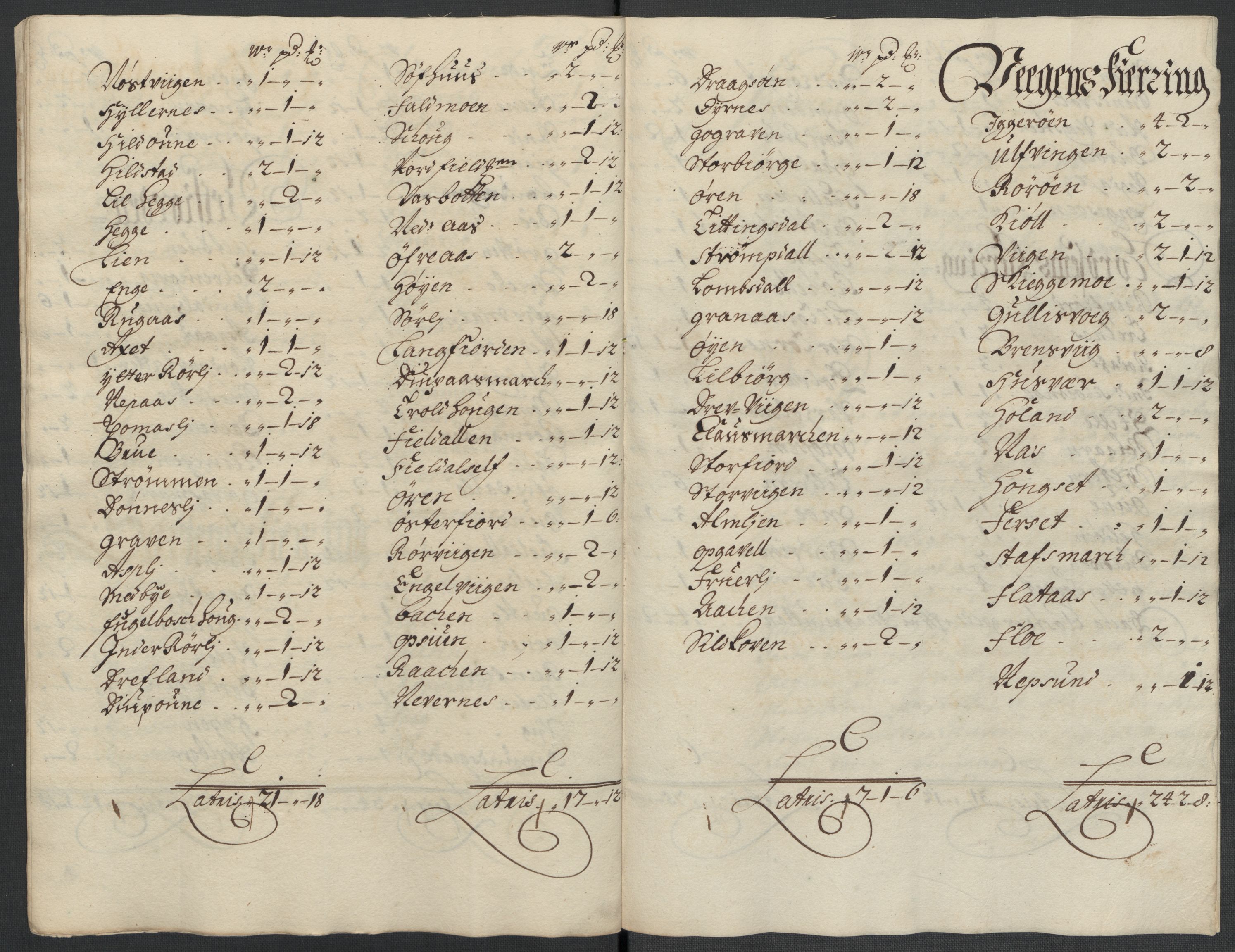 Rentekammeret inntil 1814, Reviderte regnskaper, Fogderegnskap, AV/RA-EA-4092/R65/L4506: Fogderegnskap Helgeland, 1697-1698, p. 225