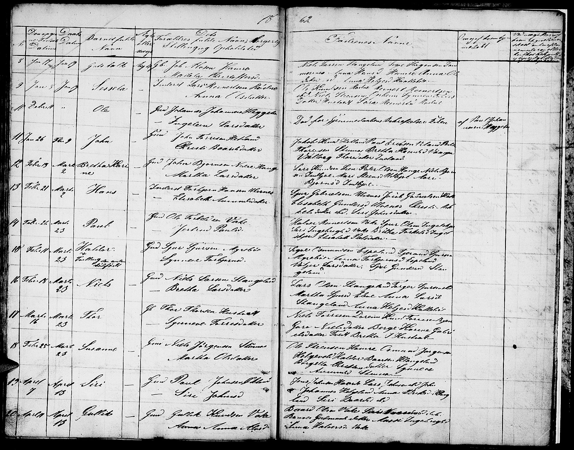 Ølen Sokneprestembete, AV/SAB-A-79201/H/Hab: Parish register (copy) no. A 1, 1851-1863, p. 88