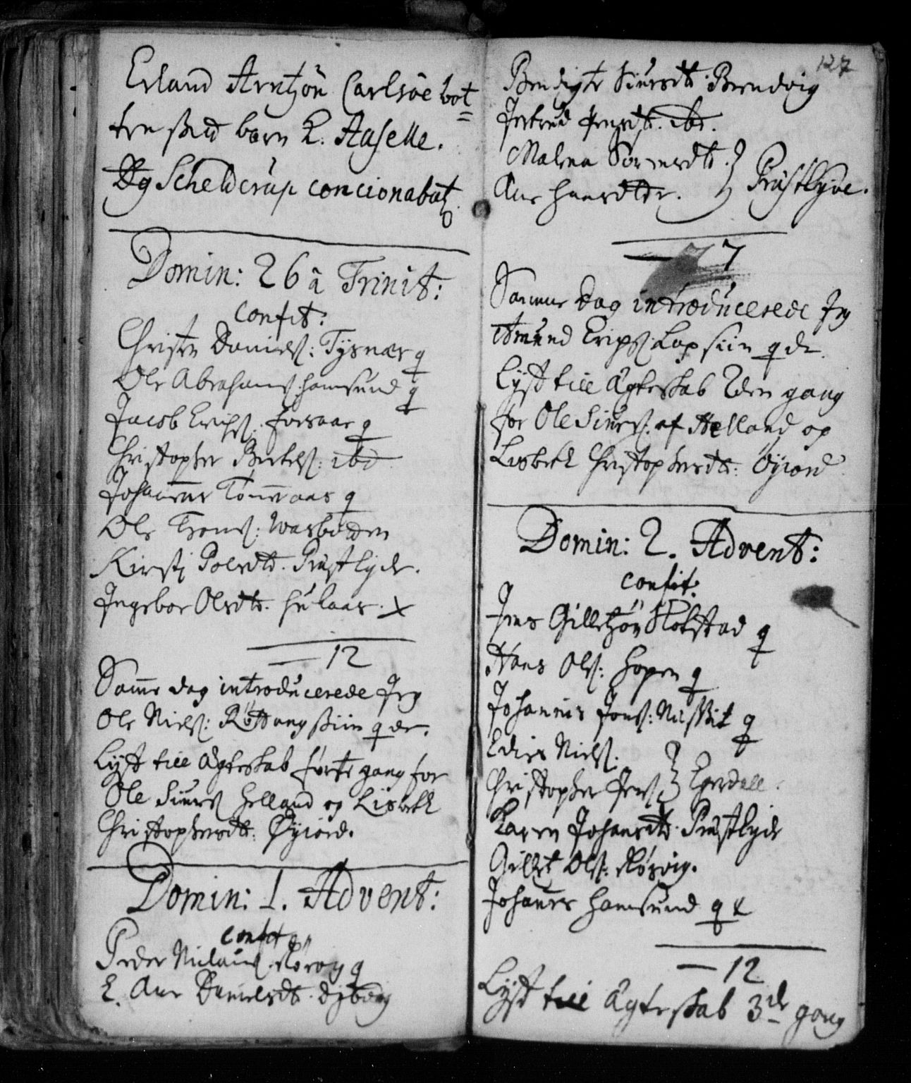 Ministerialprotokoller, klokkerbøker og fødselsregistre - Nordland, AV/SAT-A-1459/859/L0840: Parish register (official) no. 859A00, 1708-1738, p. 127