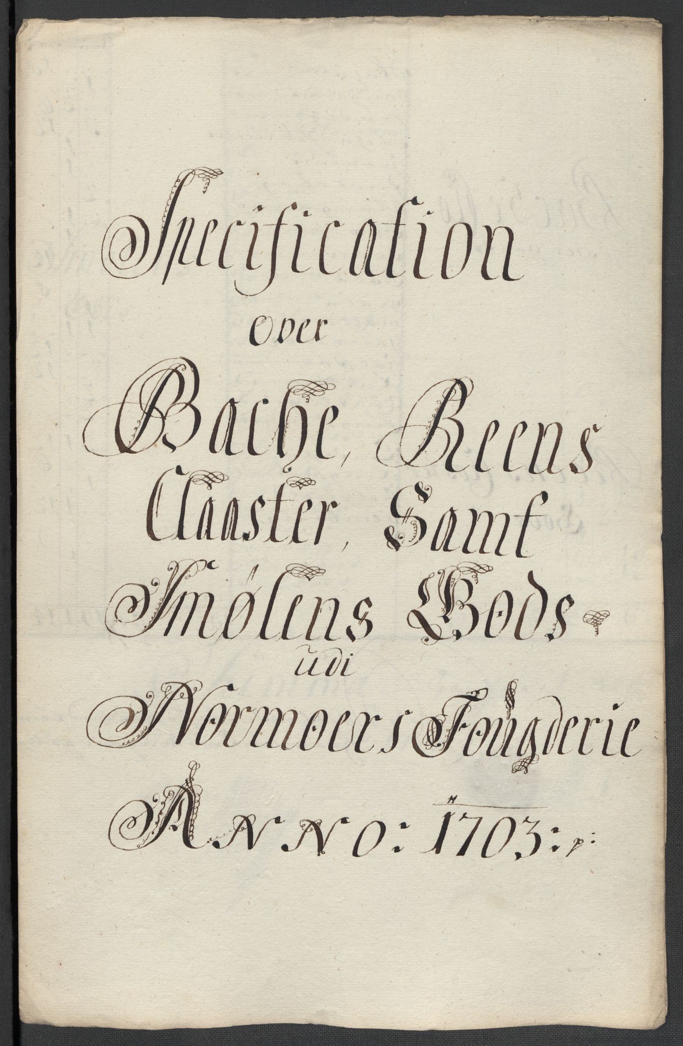 Rentekammeret inntil 1814, Reviderte regnskaper, Fogderegnskap, RA/EA-4092/R56/L3740: Fogderegnskap Nordmøre, 1703-1704, p. 158