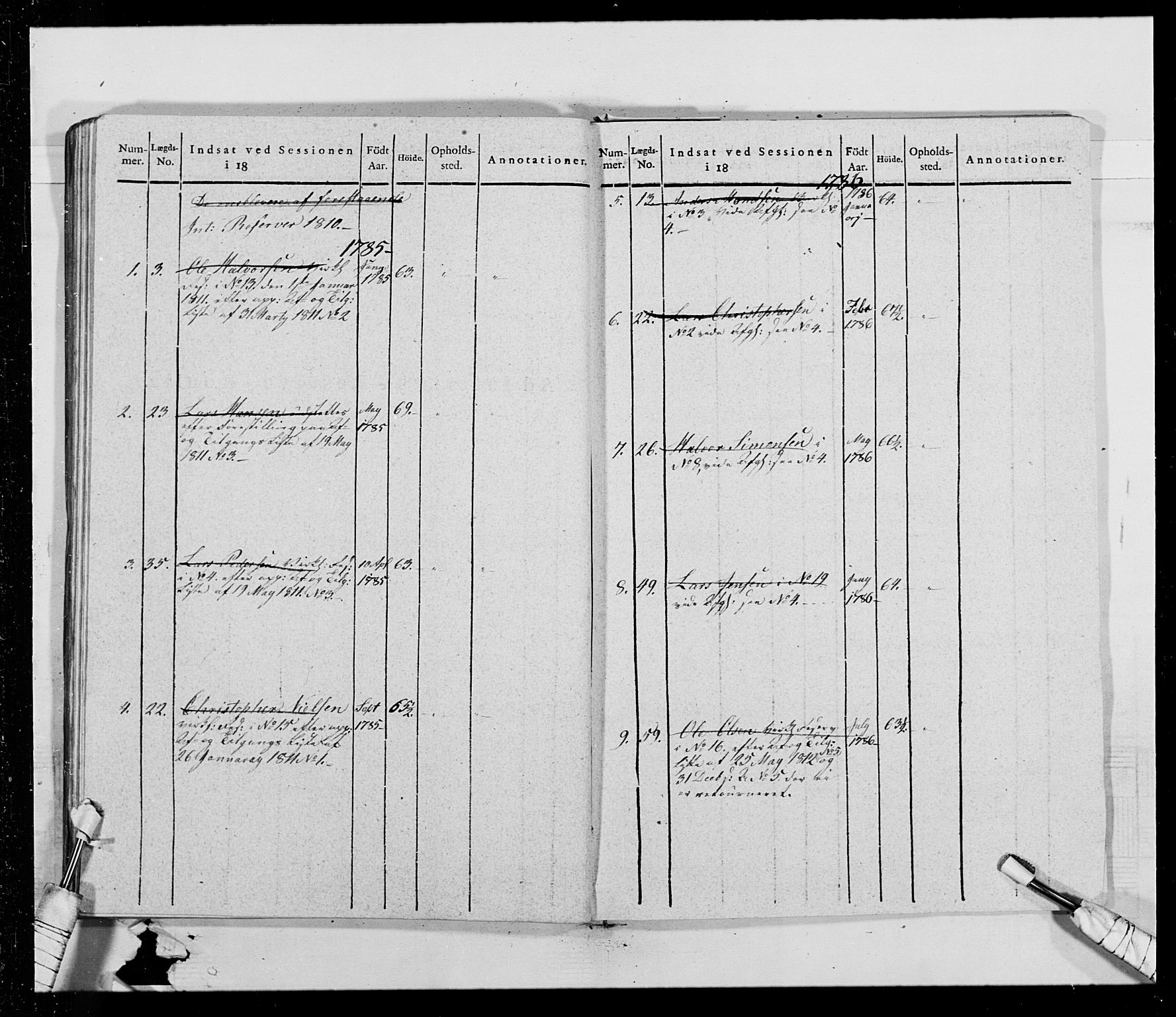 Generalitets- og kommissariatskollegiet, Det kongelige norske kommissariatskollegium, AV/RA-EA-5420/E/Eh/L0014: 3. Sønnafjelske dragonregiment, 1776-1813, p. 365