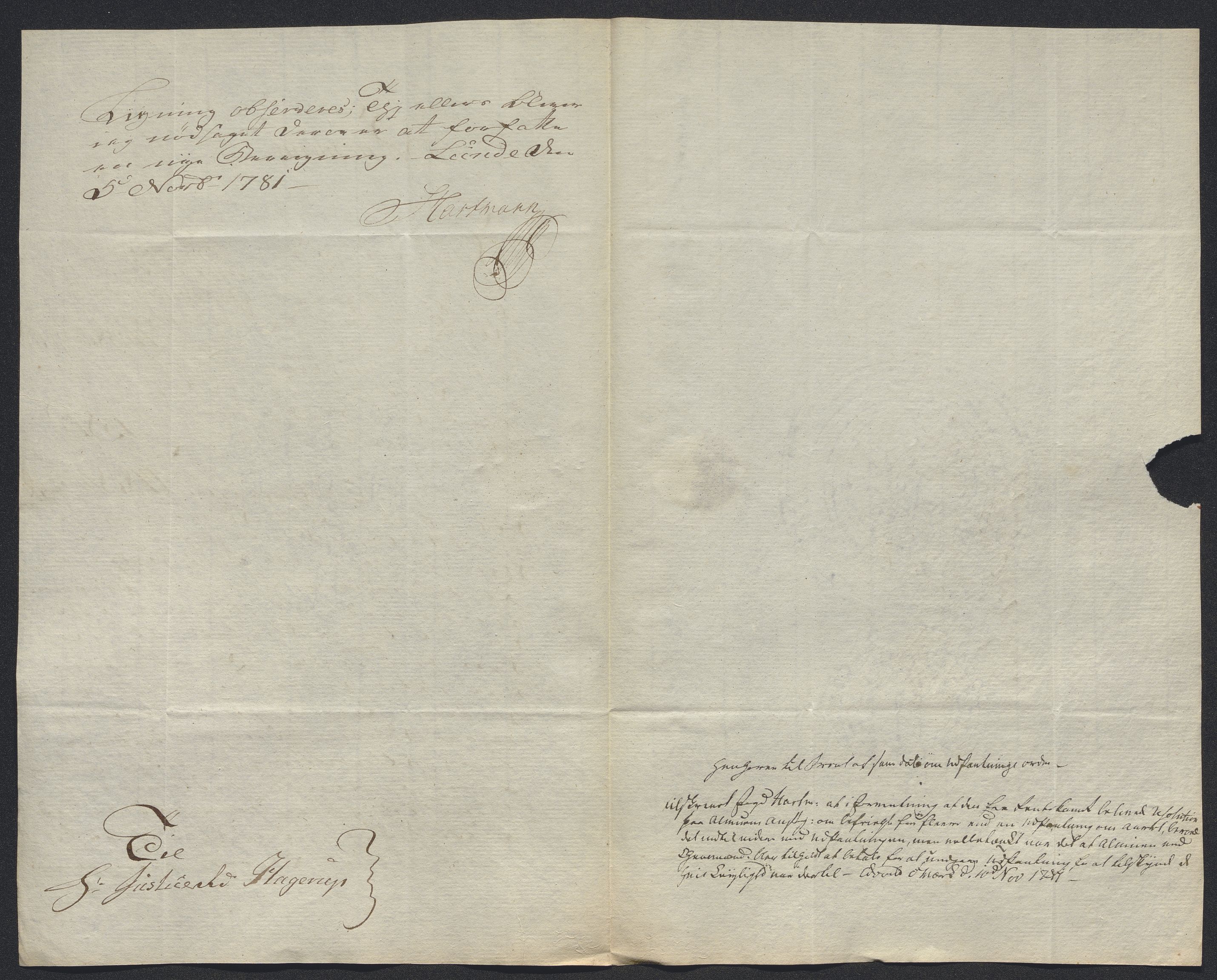 Kristiania tukthus, AV/SAO-A-10644/A/Ad/Adc/L0001: Innkomne skriv, 1740-1789, p. 239