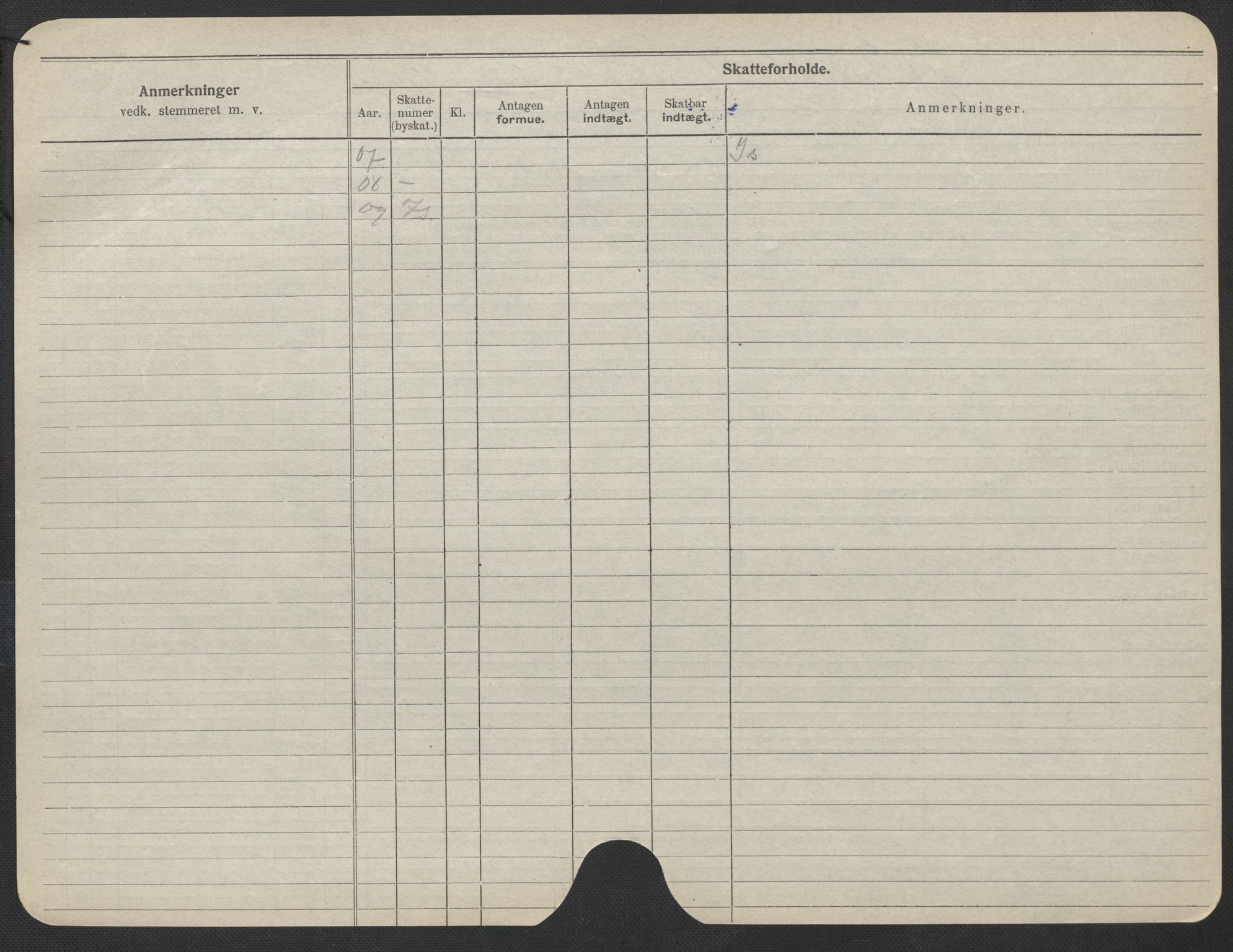 Oslo folkeregister, Registerkort, AV/SAO-A-11715/F/Fa/Fac/L0017: Kvinner, 1906-1914, p. 601b