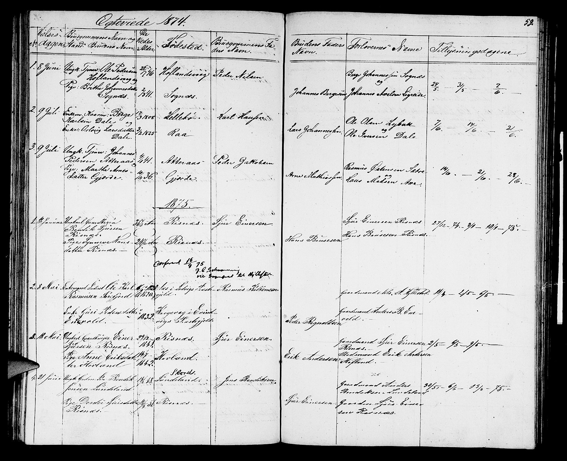 Hyllestad sokneprestembete, AV/SAB-A-80401: Parish register (copy) no. A 1, 1853-1875, p. 59