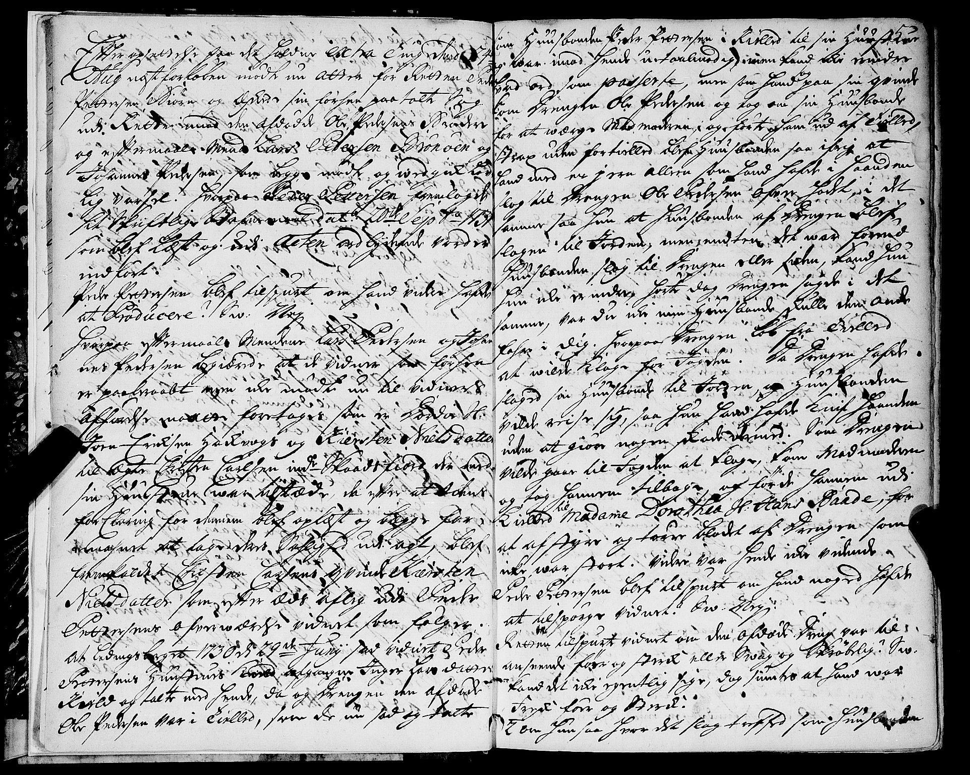 Salten sorenskriveri, AV/SAT-A-4578/1/1/1A/L0004: Tingbok, 1731-1736, p. 4b-5a