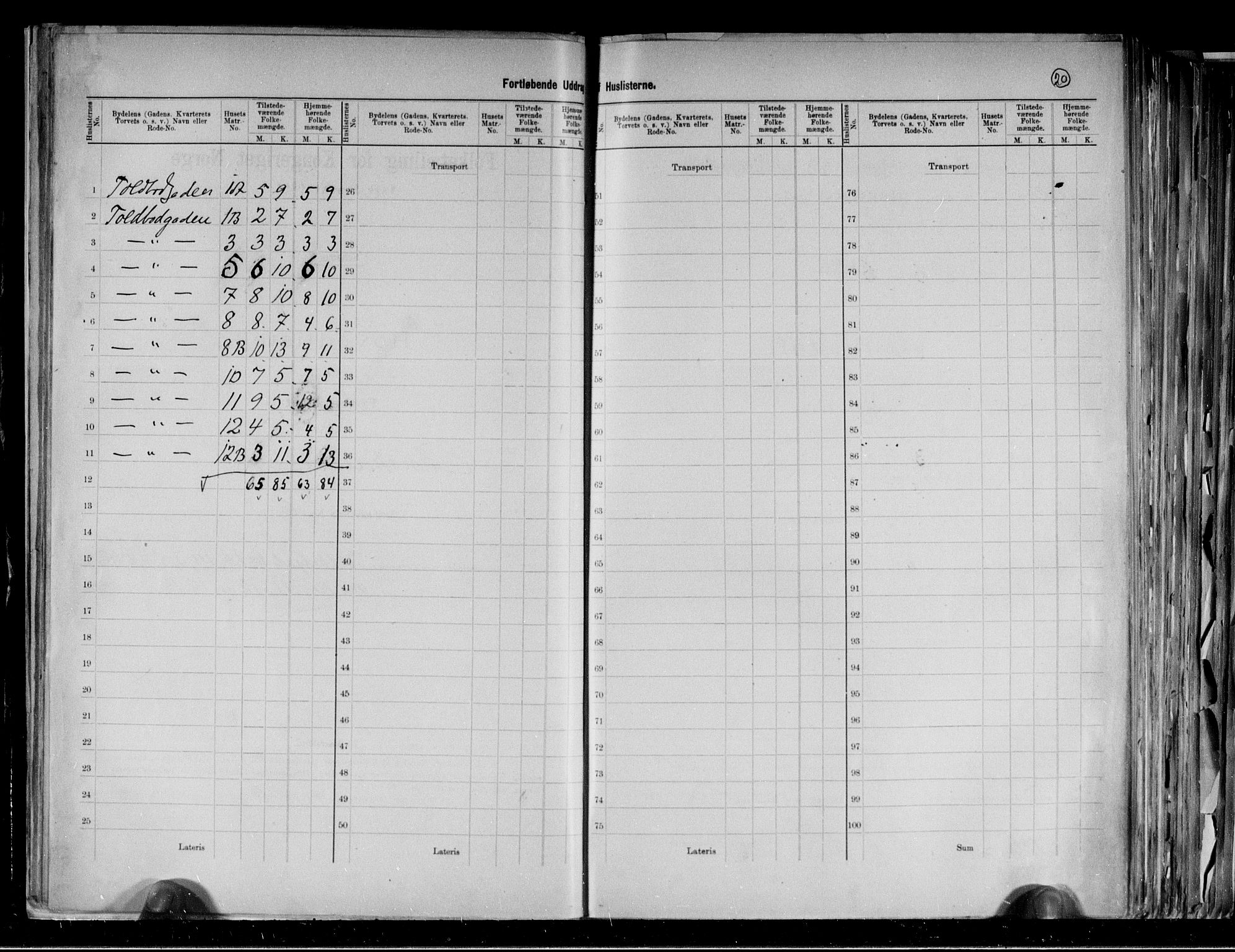 RA, 1891 census for 0301 Kristiania, 1891, p. 158