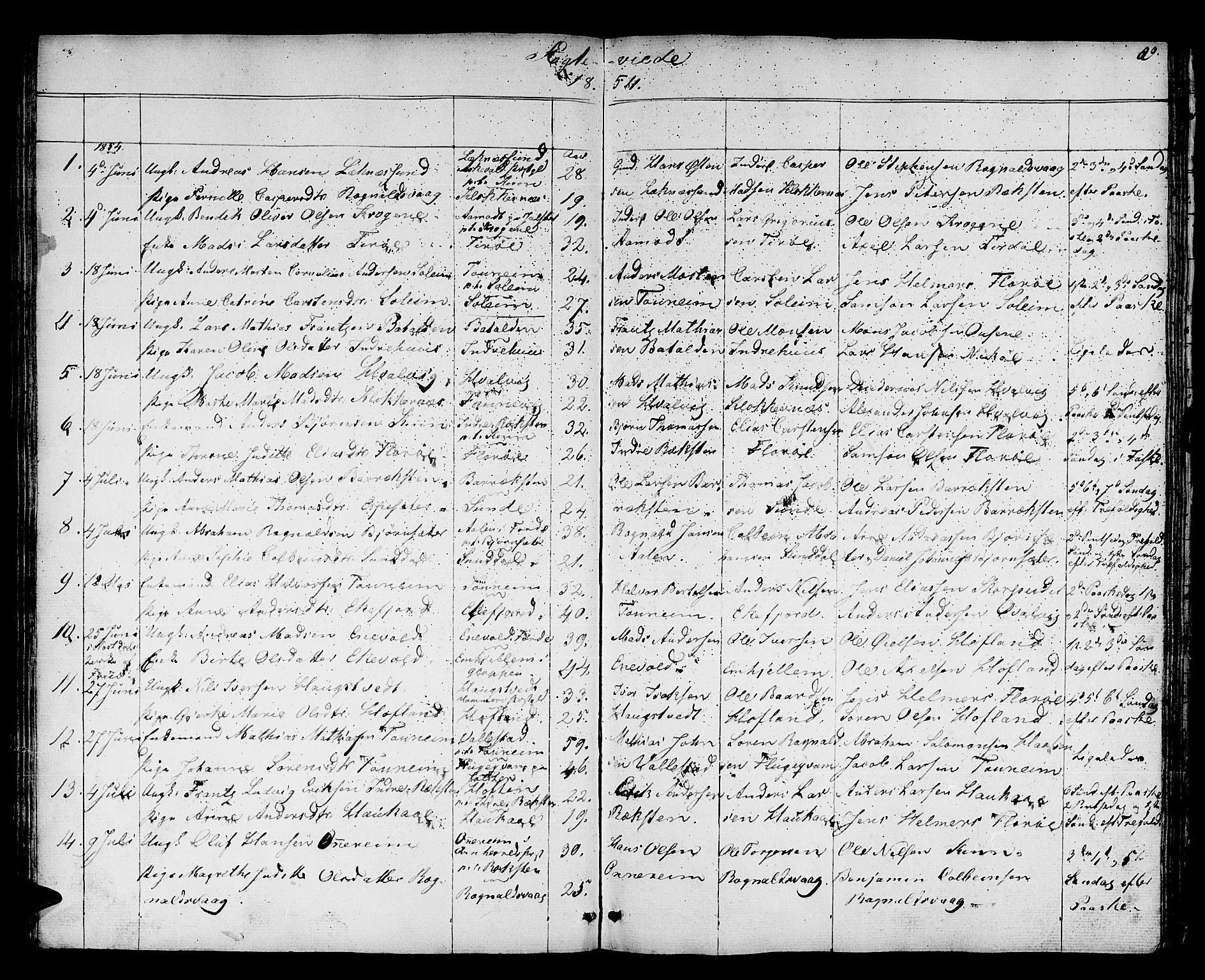 Kinn sokneprestembete, AV/SAB-A-80801/H/Hab/Haba/L0001: Parish register (copy) no. A 1, 1853-1868, p. 89