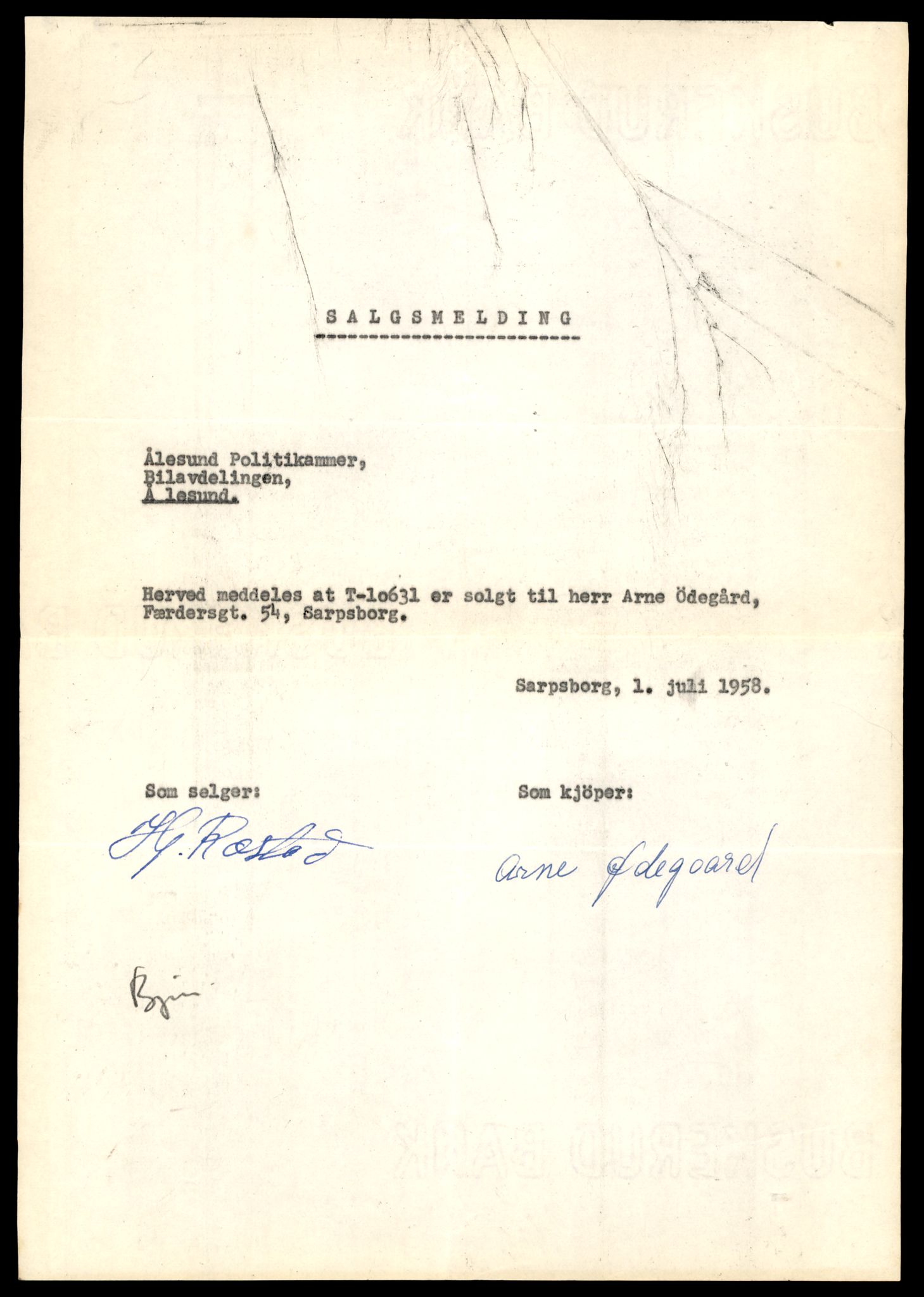 Møre og Romsdal vegkontor - Ålesund trafikkstasjon, AV/SAT-A-4099/F/Fe/L0022: Registreringskort for kjøretøy T 10584 - T 10694, 1927-1998, p. 1475
