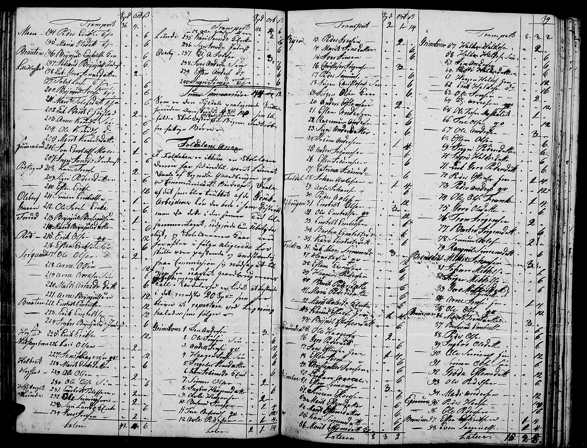 Tynset prestekontor, AV/SAH-PREST-058/H/Ha/Haa/L0015: Parish register (official) no. 15, 1801-1814, p. 39