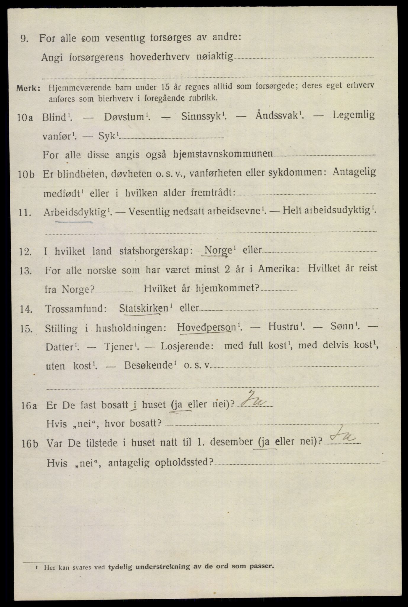 SAKO, 1920 census for Eidanger, 1920, p. 4101