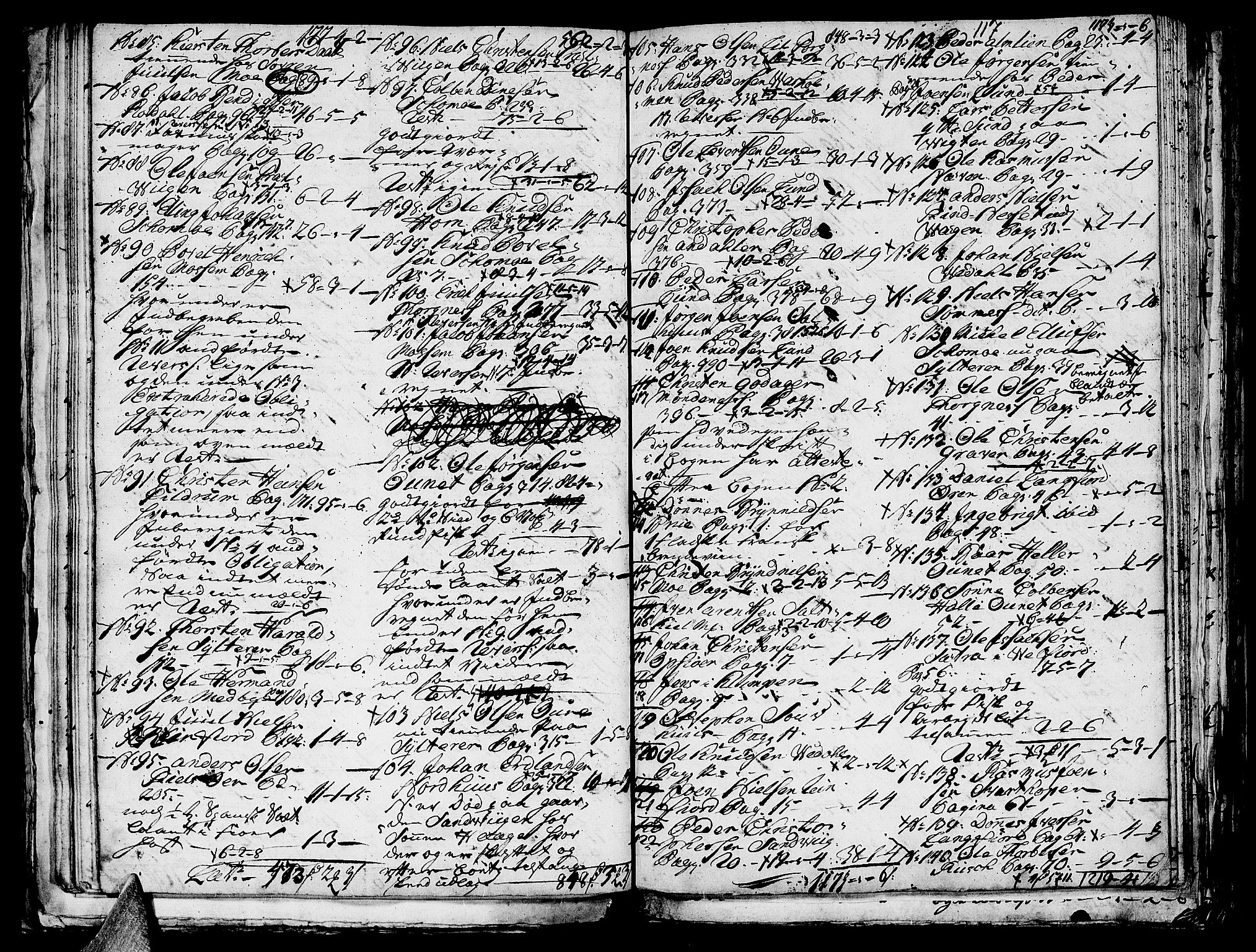 Helgeland sorenskriveri, AV/SAT-A-0004/3/3A/L0041: Konseptprotokoll 26, 1758, p. 116b-117a