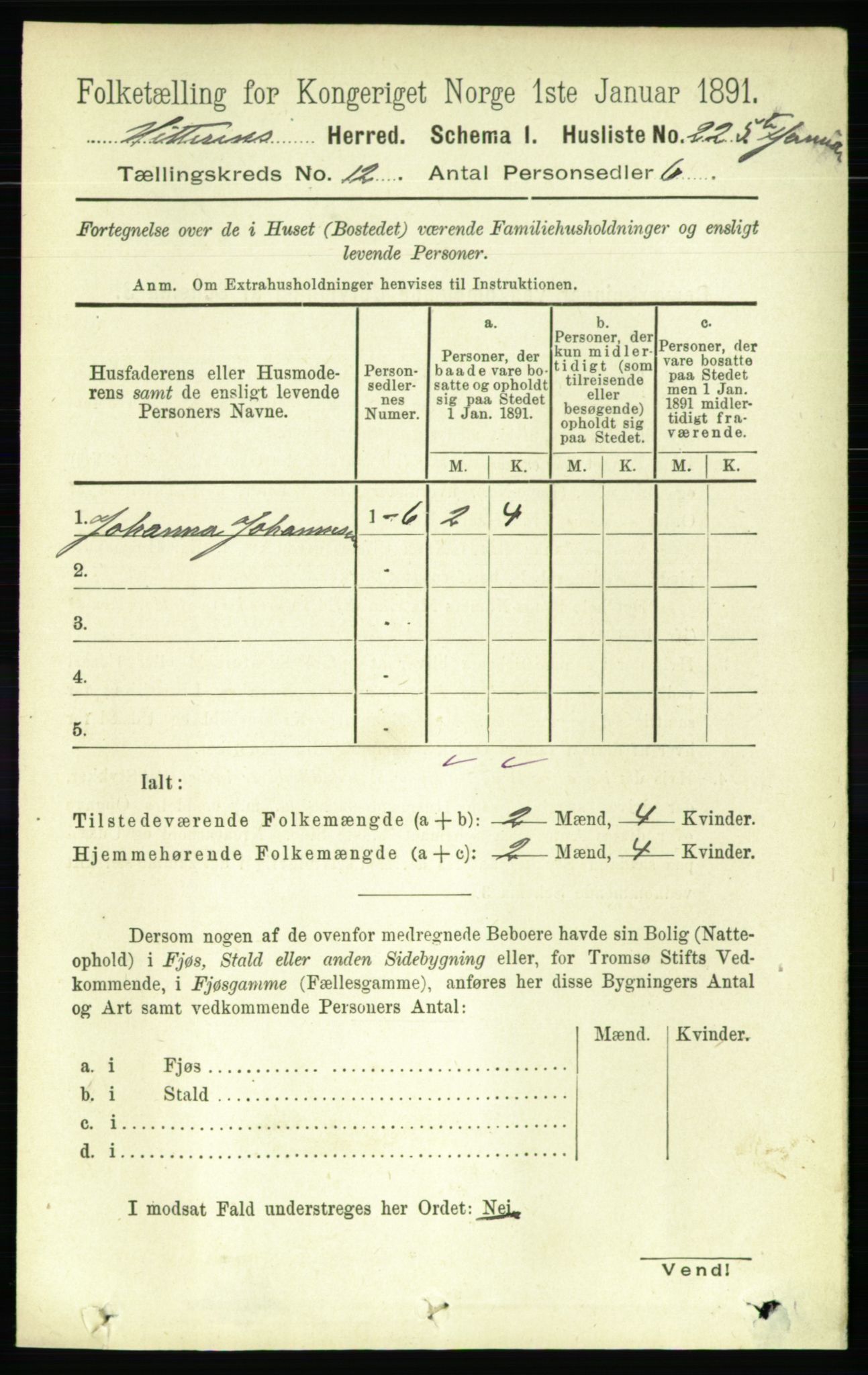 RA, 1891 census for 1617 Hitra, 1891, p. 2560