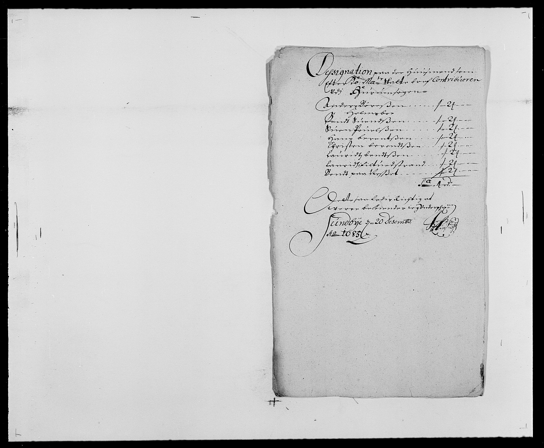 Rentekammeret inntil 1814, Reviderte regnskaper, Fogderegnskap, RA/EA-4092/R29/L1692: Fogderegnskap Hurum og Røyken, 1682-1687, p. 252