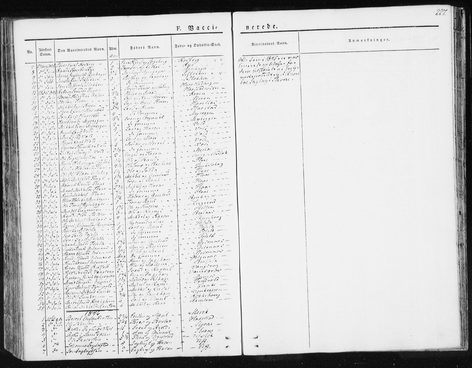 Ministerialprotokoller, klokkerbøker og fødselsregistre - Sør-Trøndelag, SAT/A-1456/674/L0869: Parish register (official) no. 674A01, 1829-1860, p. 227