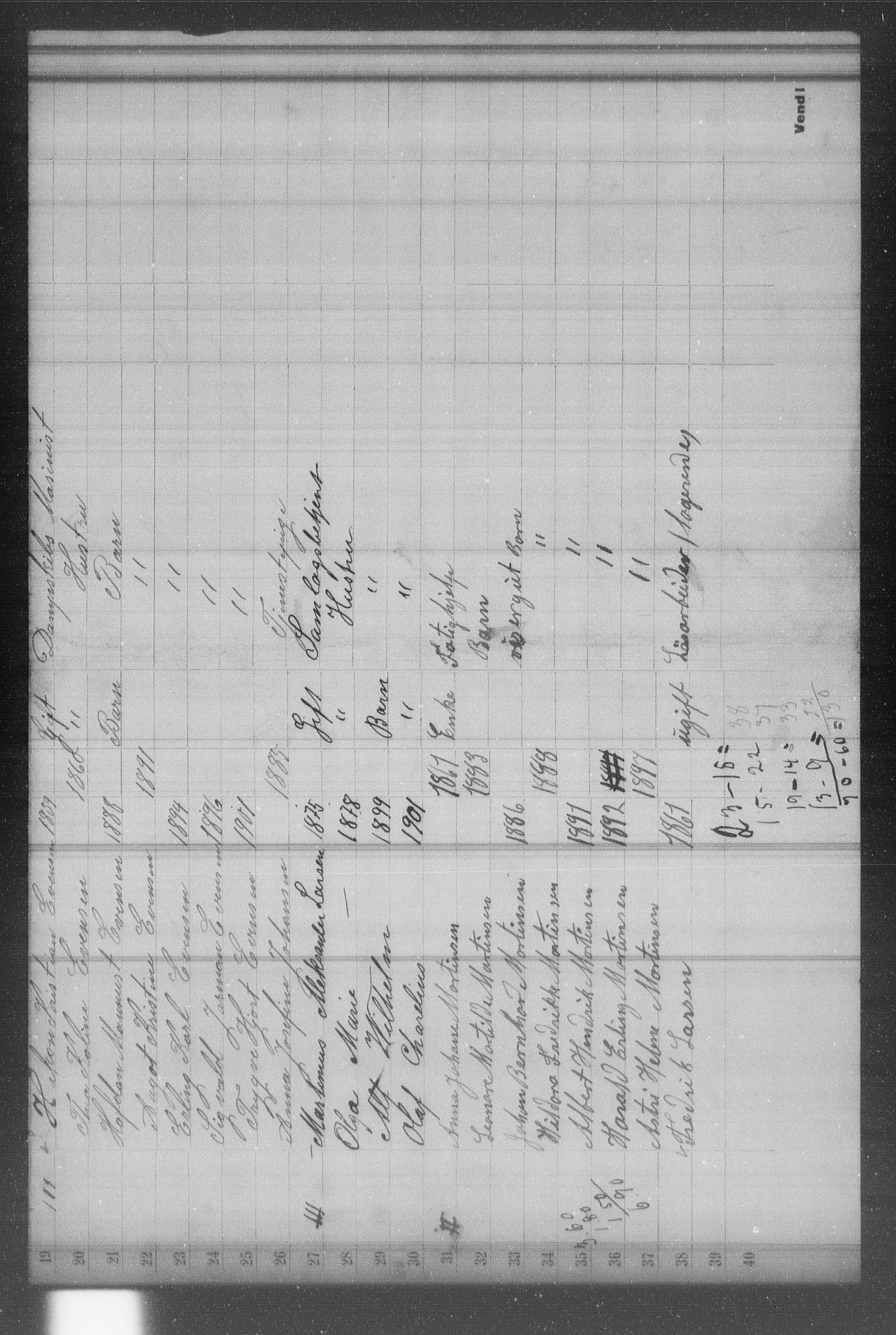 OBA, Municipal Census 1902 for Kristiania, 1902, p. 17541