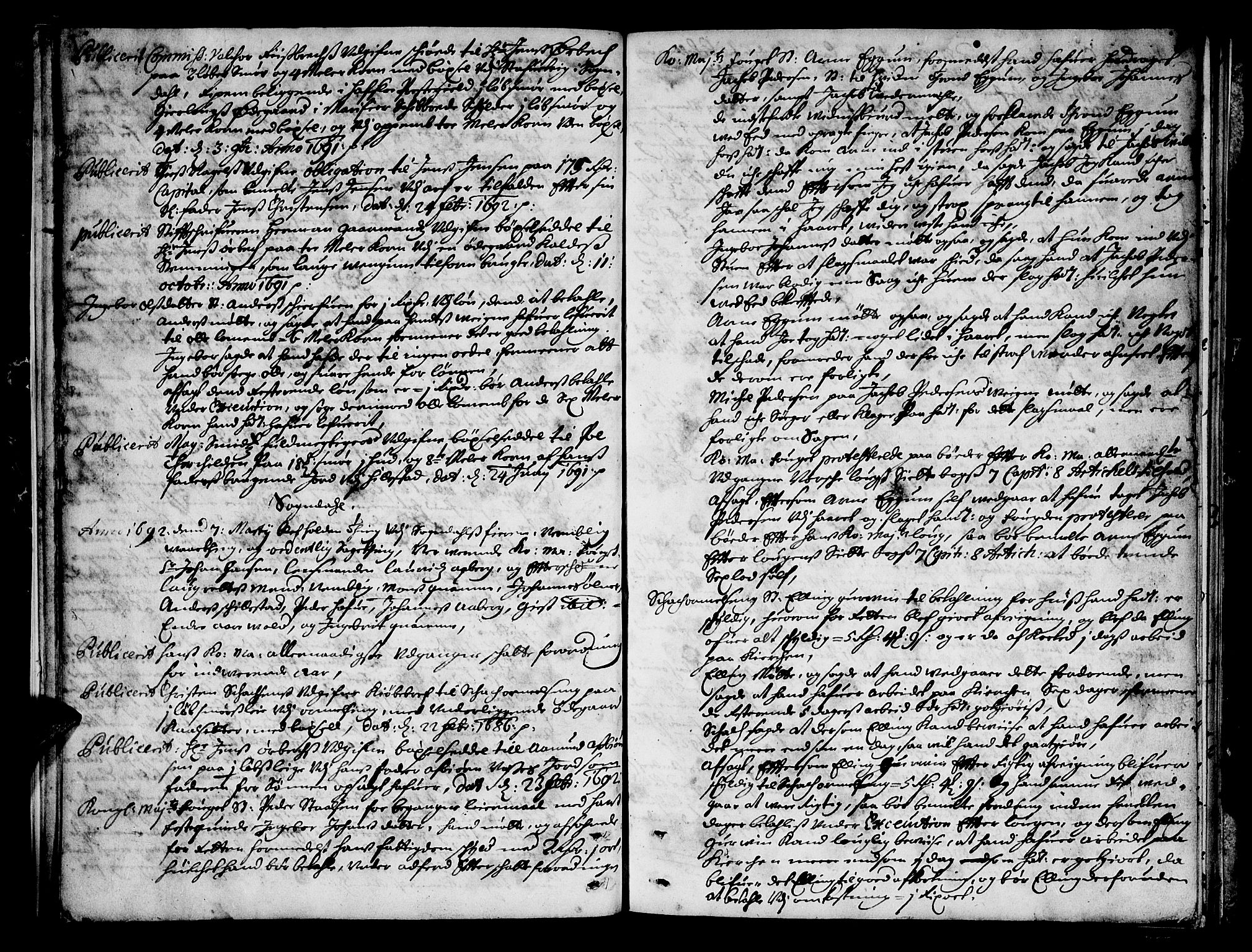 Indre Sogn tingrett, AV/SAB-A-3301/1/F/Fa/L0019: Tingbok 19, 1692, p. 7b-8a