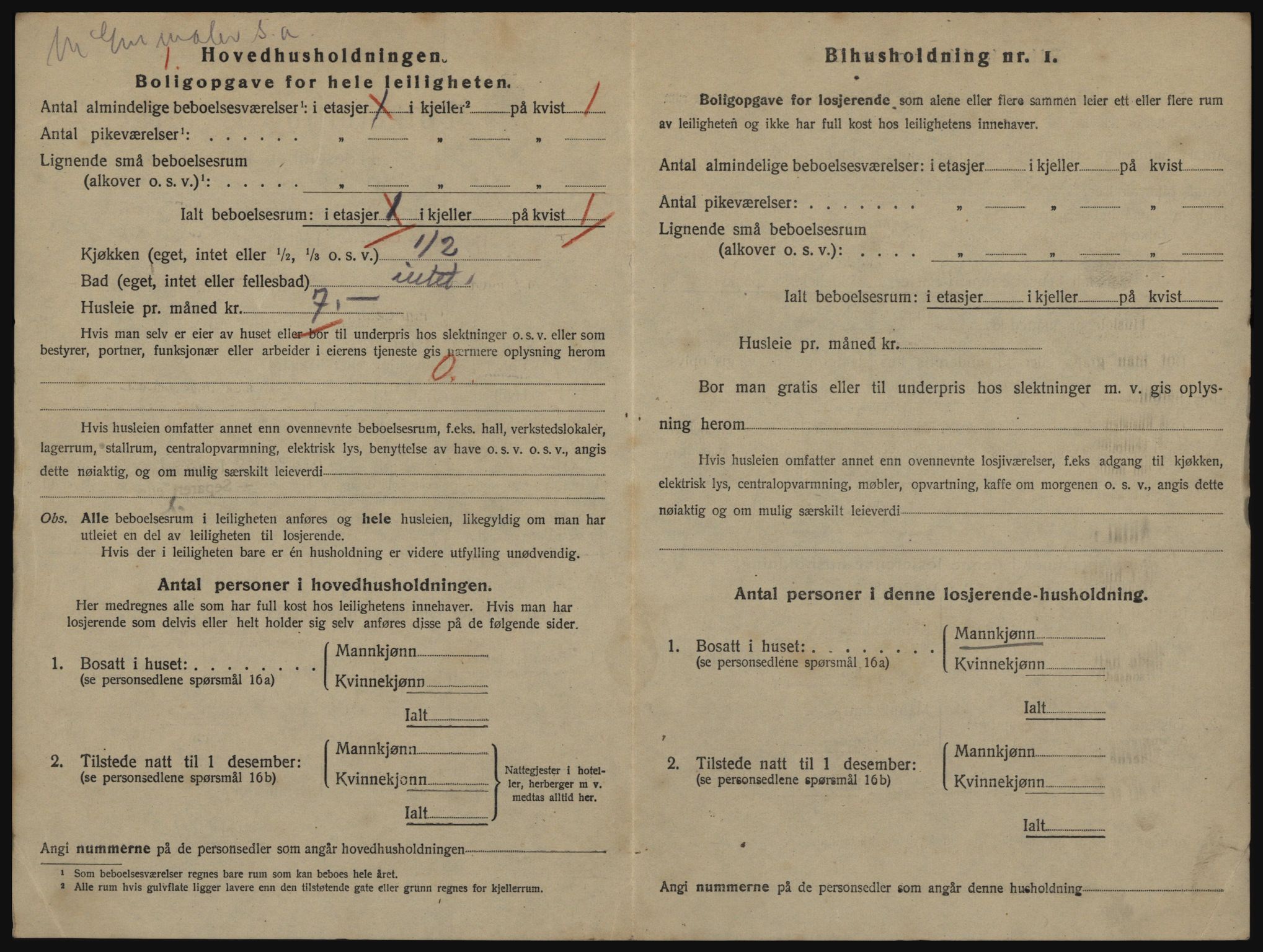 SATØ, 1920 census for Hammerfest, 1920, p. 1661