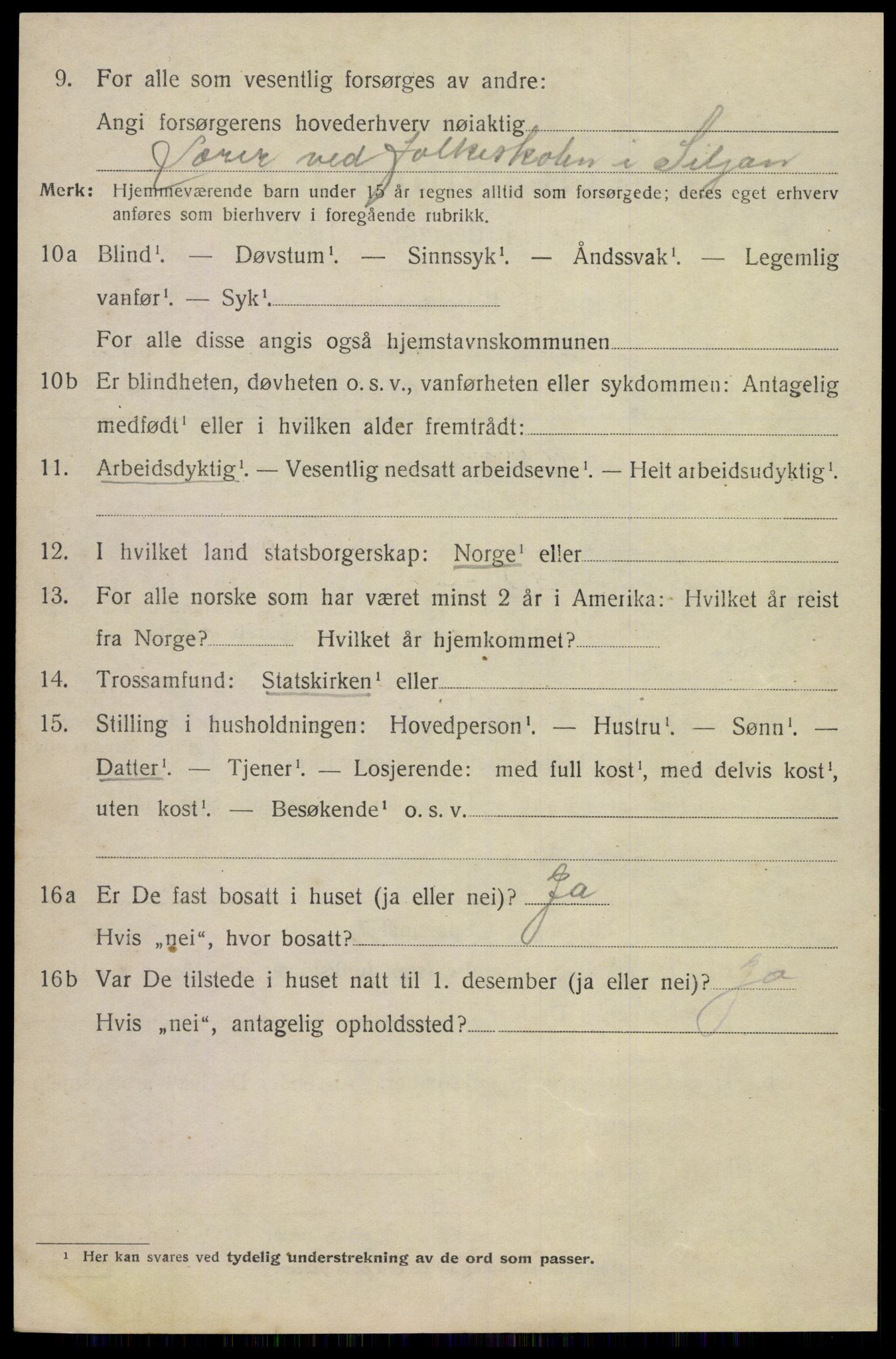 SAKO, 1920 census for Siljan, 1920, p. 946