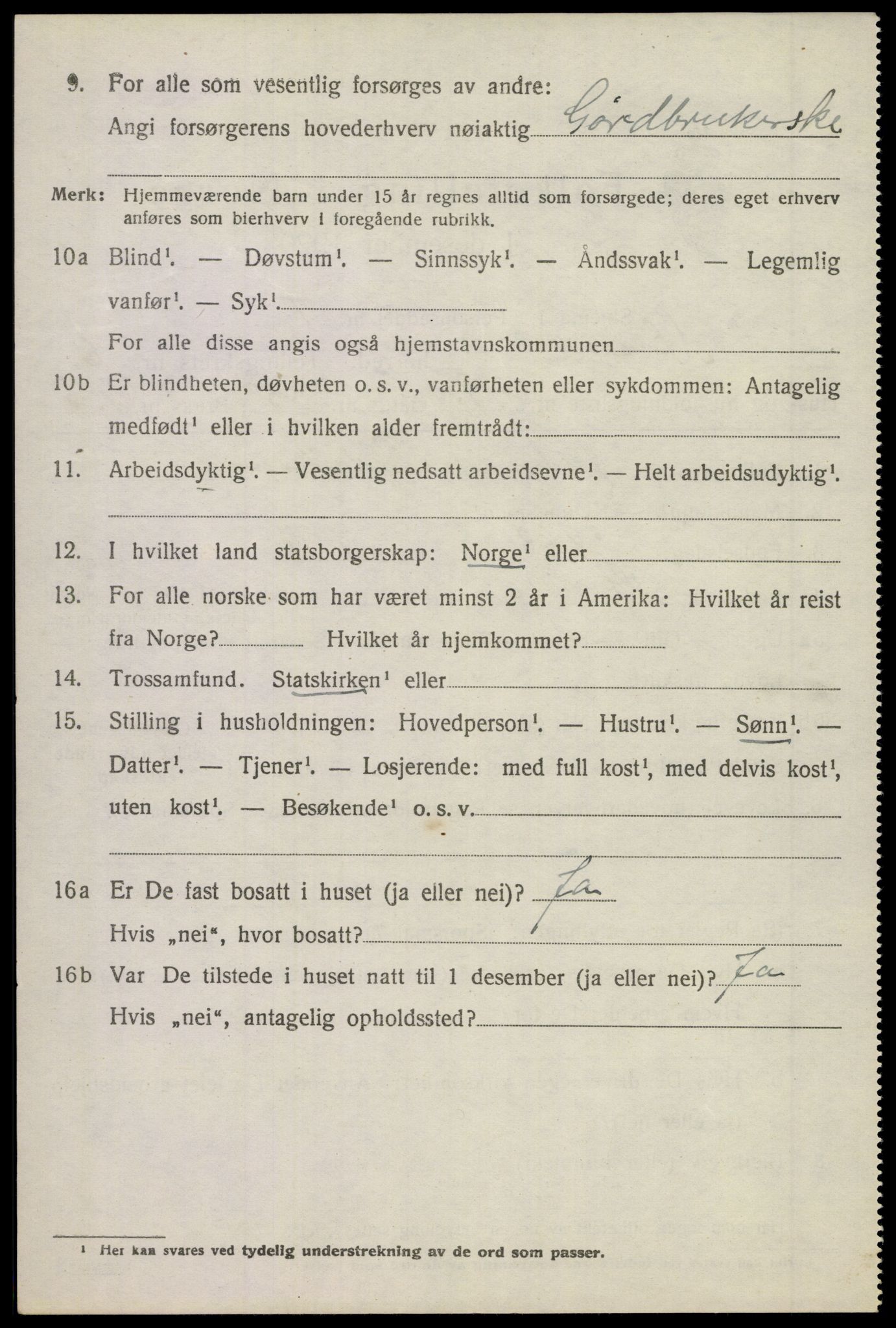 SAKO, 1920 census for Stokke, 1920, p. 7847