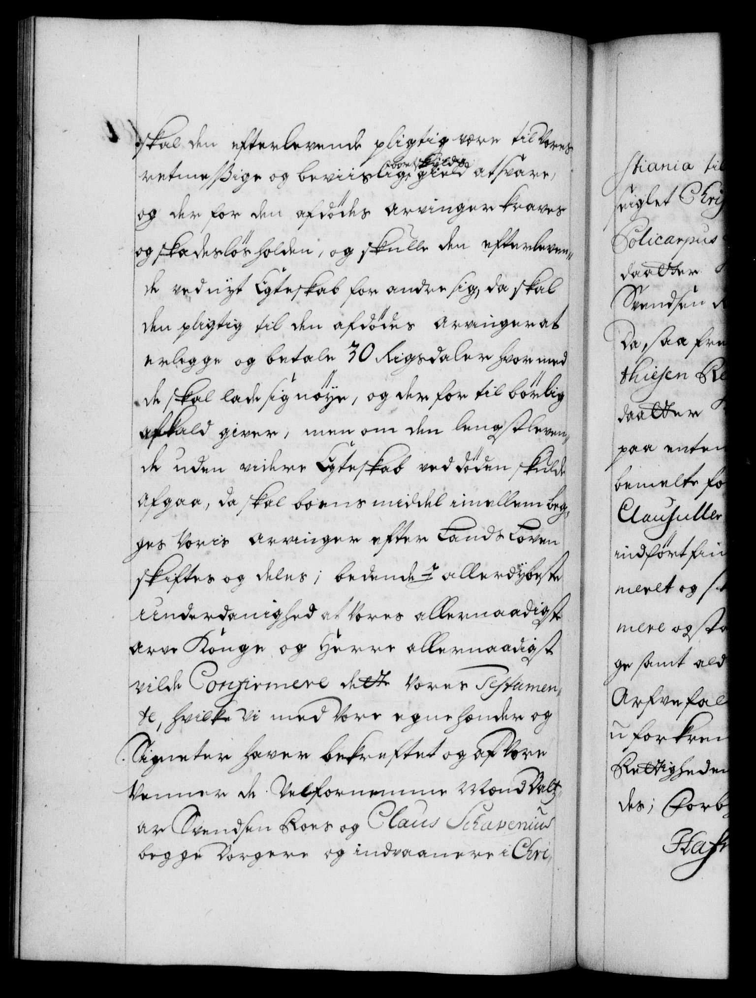 Danske Kanselli 1572-1799, AV/RA-EA-3023/F/Fc/Fca/Fcaa/L0023: Norske registre, 1720-1722, p. 186b