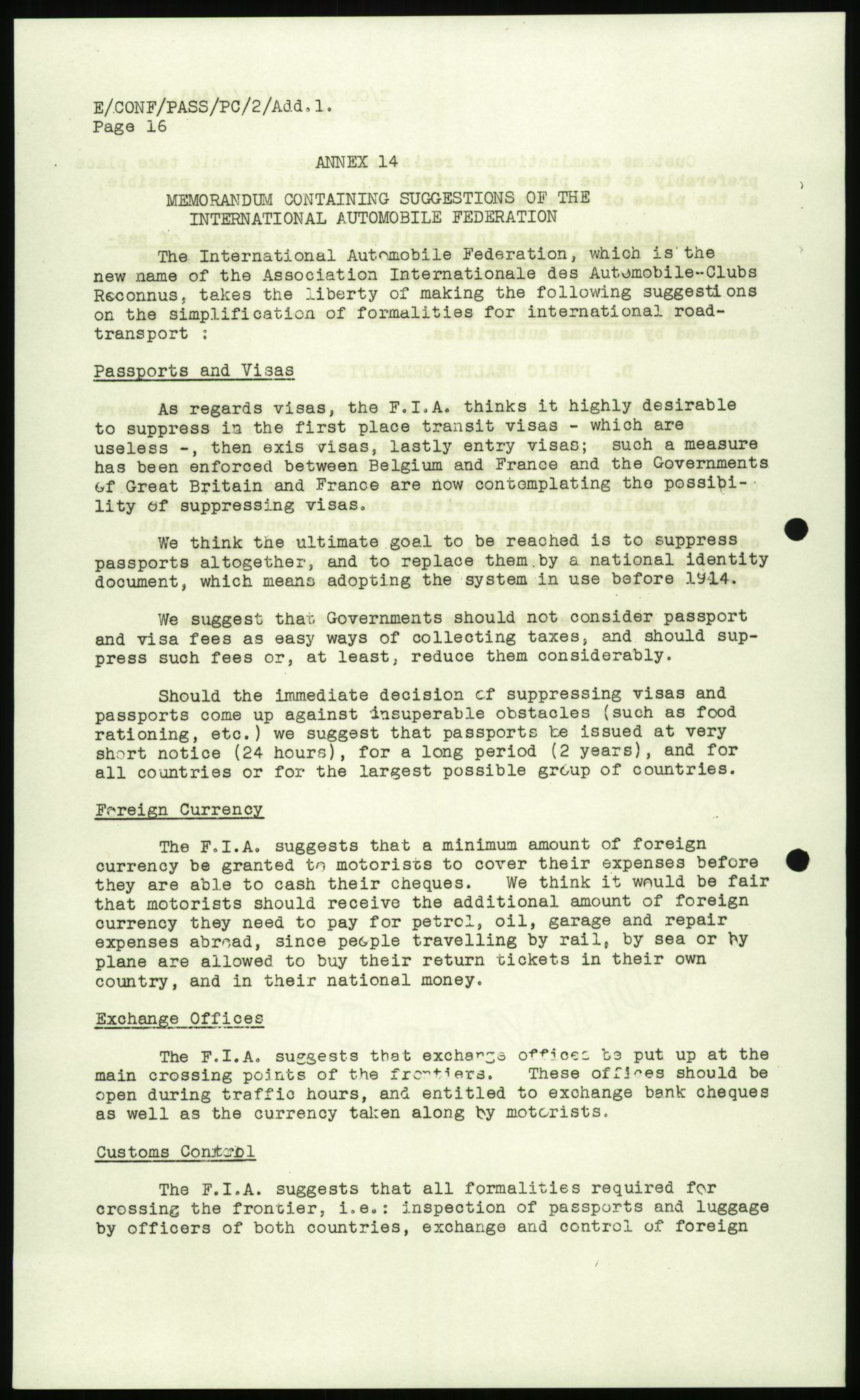Justisdepartementet, 3. politikontor P3, RA/S-1051/D/L0039: Passforskrifter - Passinstruksen, 1947-1952, p. 40