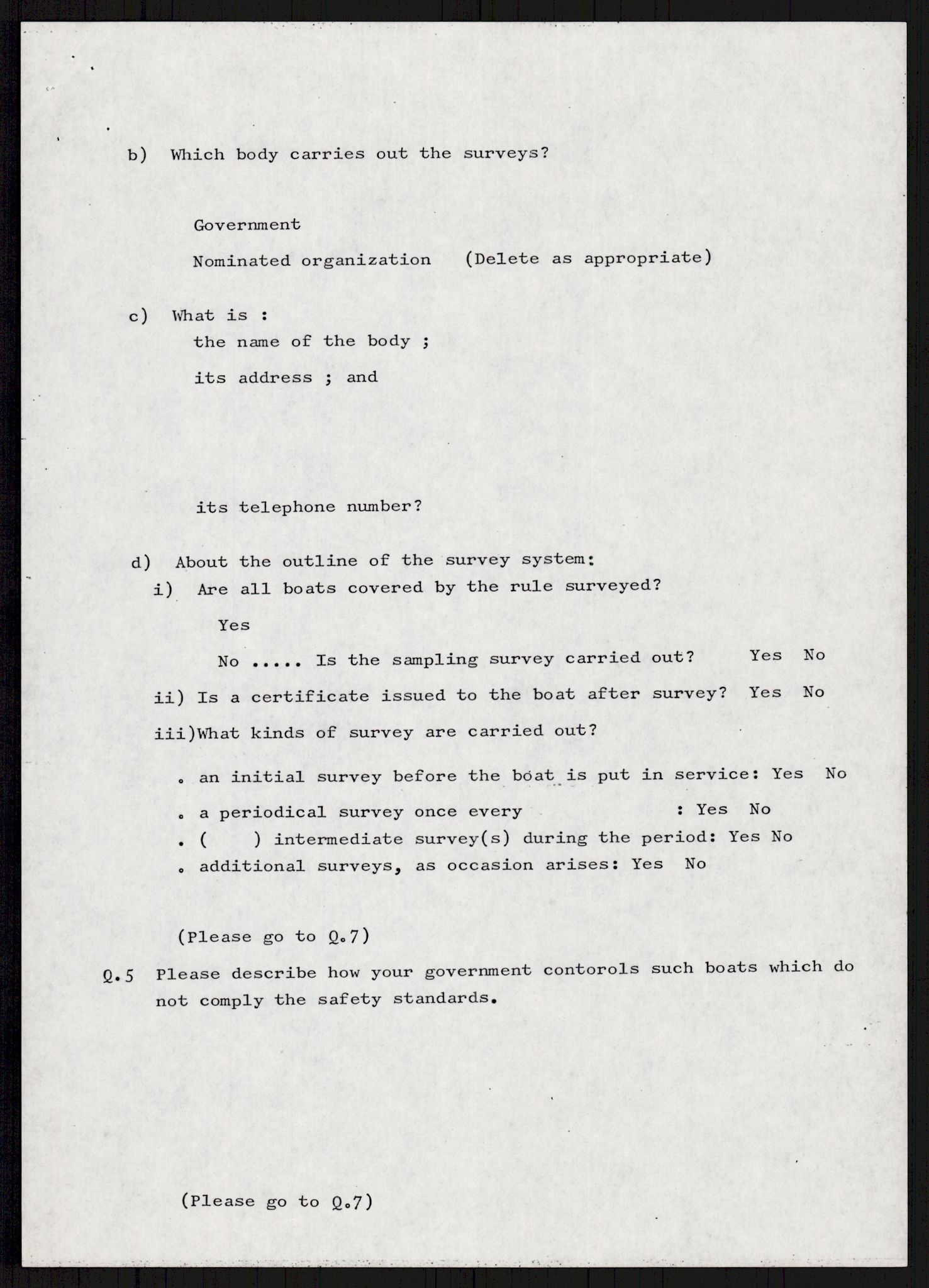 Sjøfartsdirektoratet med forløpere, generelt arkiv, AV/RA-S-1407/D/Du/Duc/L0641/0004: Skipskontrollen - Forskrifter    / Utleiebåter (2 mapper), 1977-1989, p. 522