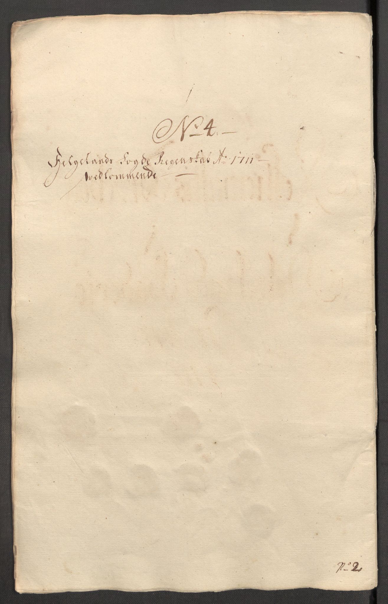 Rentekammeret inntil 1814, Reviderte regnskaper, Fogderegnskap, AV/RA-EA-4092/R65/L4511: Fogderegnskap Helgeland, 1710-1711, p. 330