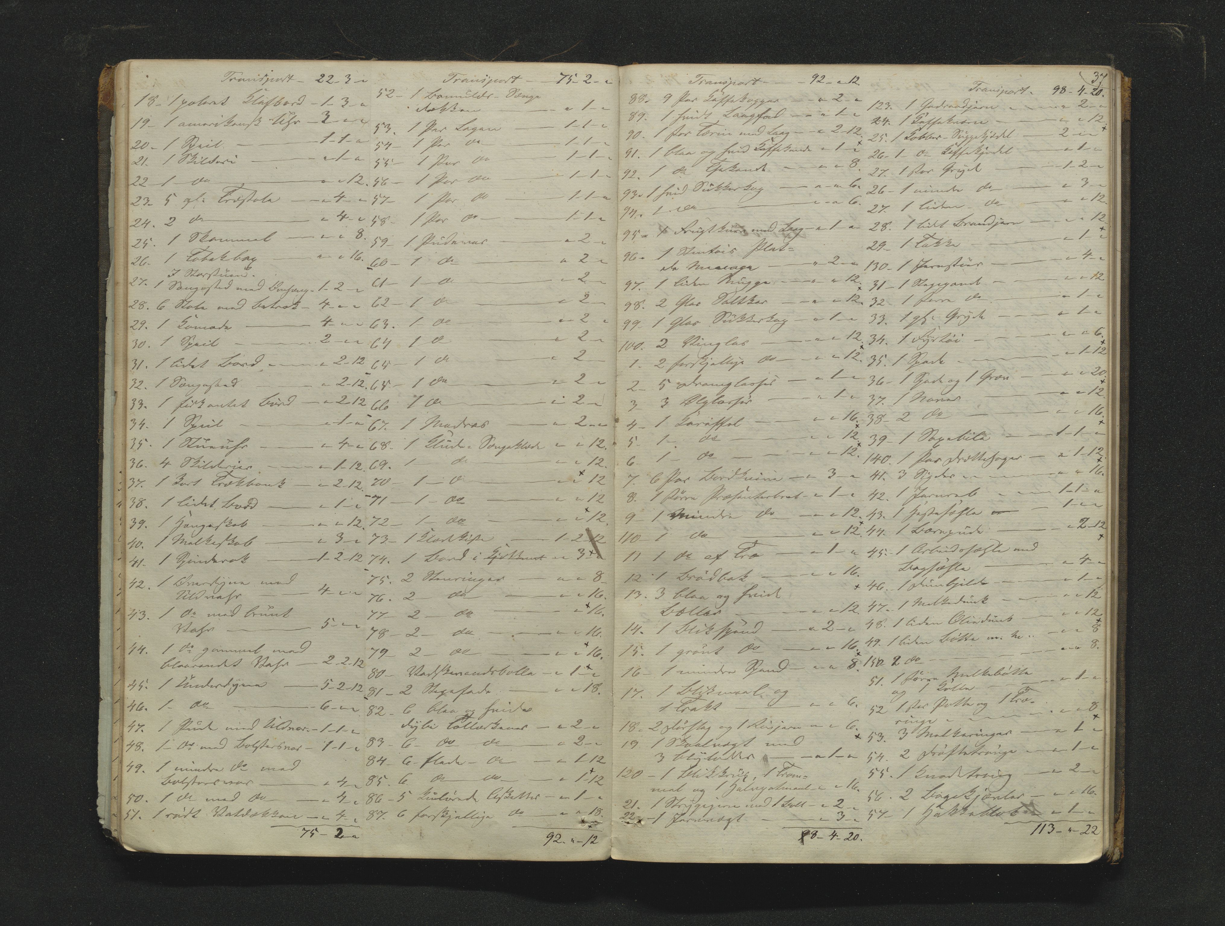 Bamble sorenskriveri, AV/SAKO-A-214/H/Hb/Hbb/Hbbb/L0002/0002: Skifteregisteringsprotokoll  / Skifteregisteringsprotokoll 4b, 1862-1886, p. 36-37