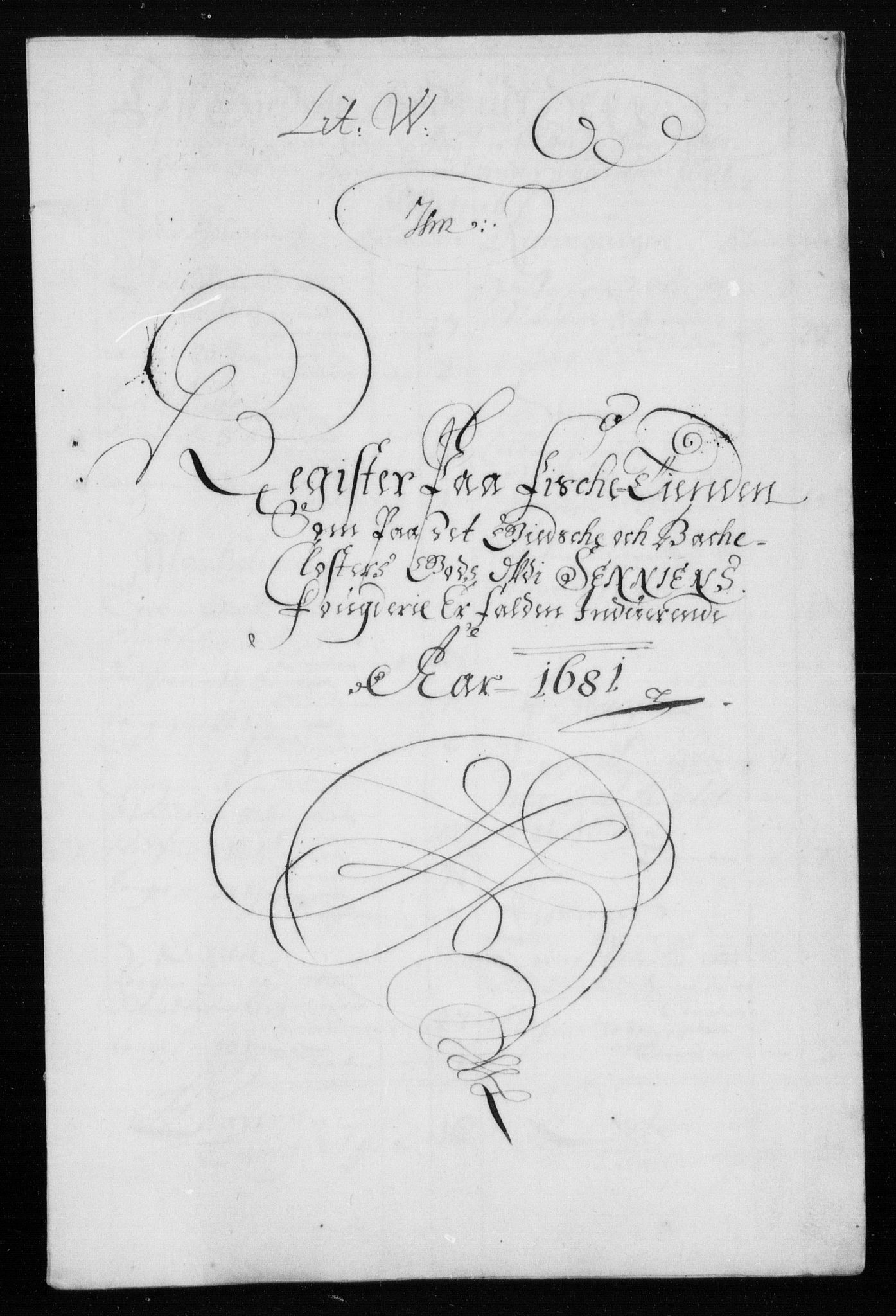 Rentekammeret inntil 1814, Reviderte regnskaper, Stiftamtstueregnskaper, Trondheim stiftamt og Nordland amt, AV/RA-EA-6044/R/Rh/L0008: Nordland amt, 1681