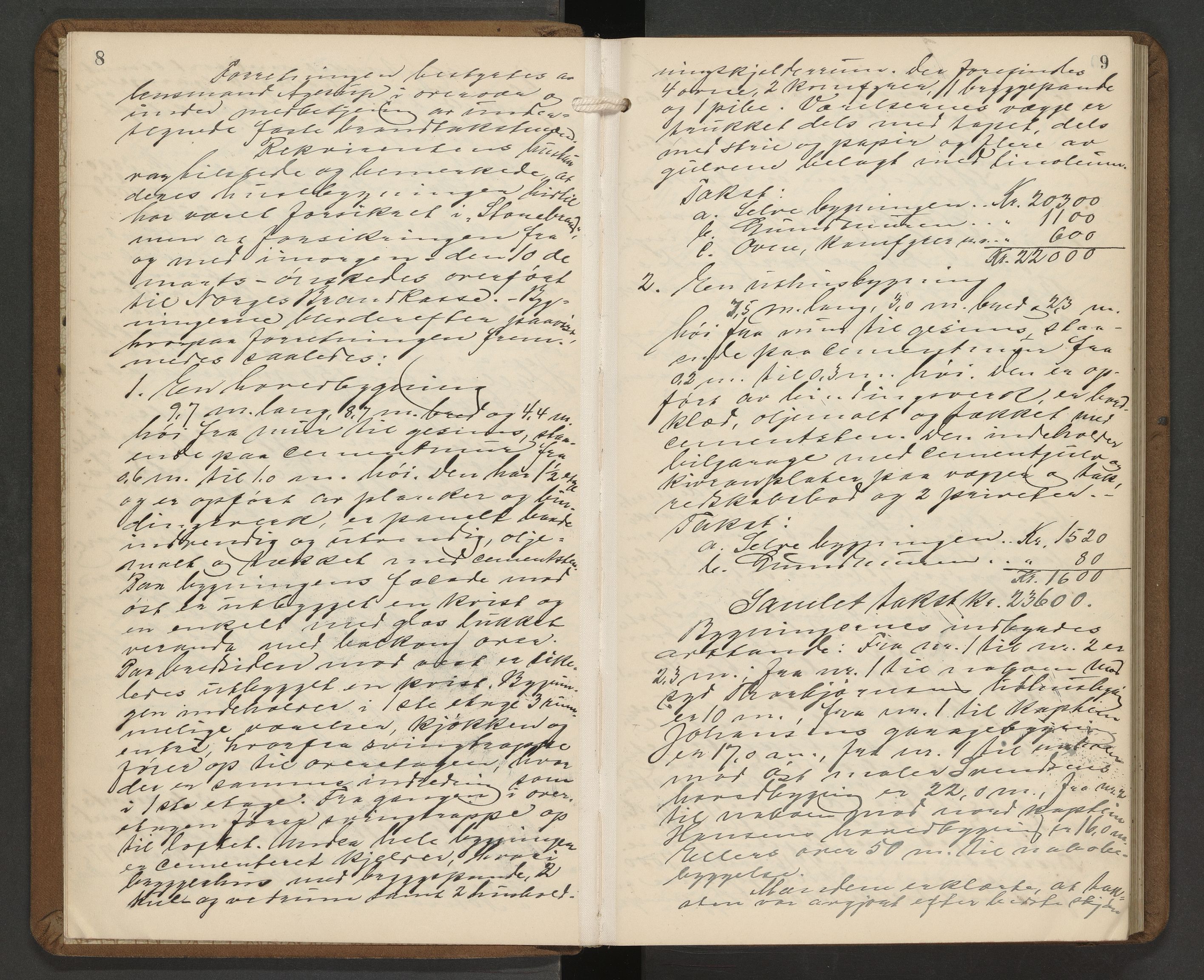 Nøtterøy lensmannskontor, AV/SAKO-A-540/Y/Yg/Yga/L0014: Branntakstprotokoll, 1934-1936, p. 8-9